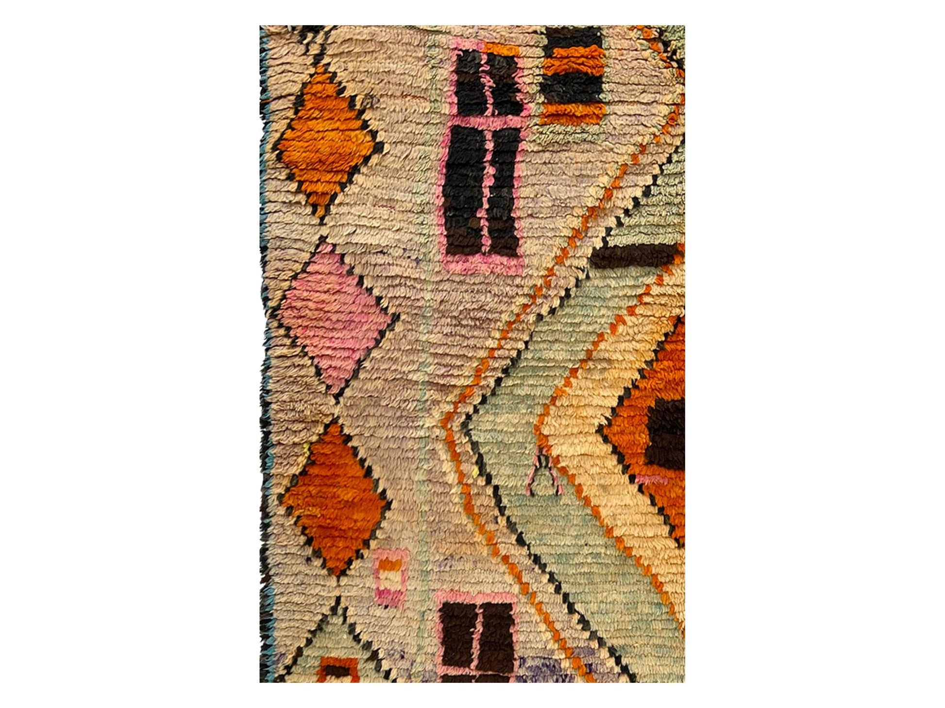 Vintage Moroccan Rug - Pounak Morocco Collection Boujaad Rugs Of Morocco