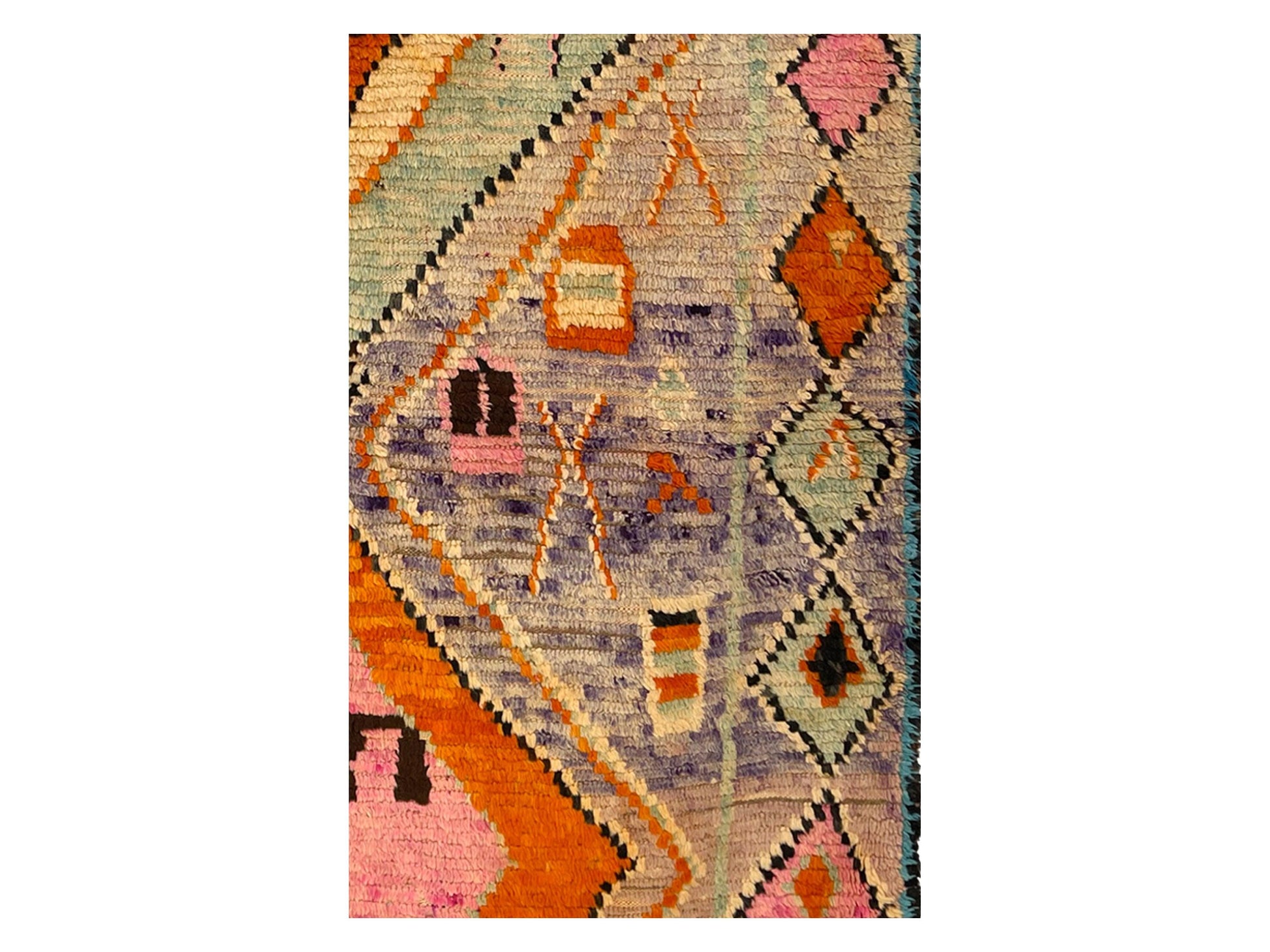 Vintage Moroccan Rug - Pounak Morocco Collection Boujaad Rugs Of Morocco