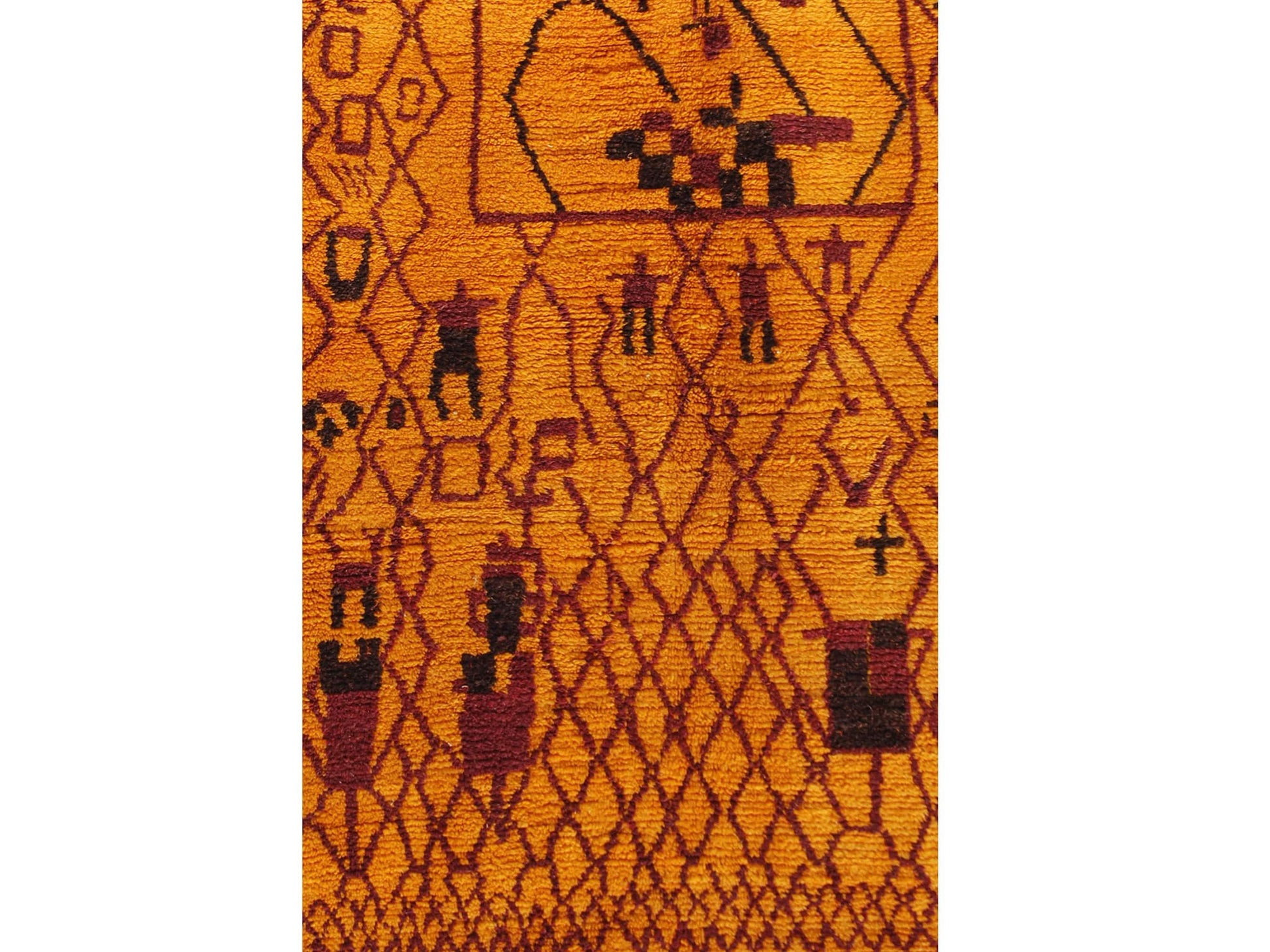 Vintage Moroccan Rug - Priest Morocco Collection Azilal Rugs Of Morocco