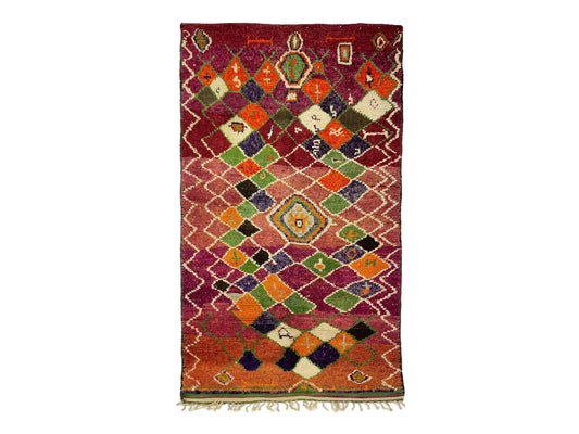 Vintage Moroccan Rug - Remadi Morocco Collection Boujaad Rugs Of Morocco