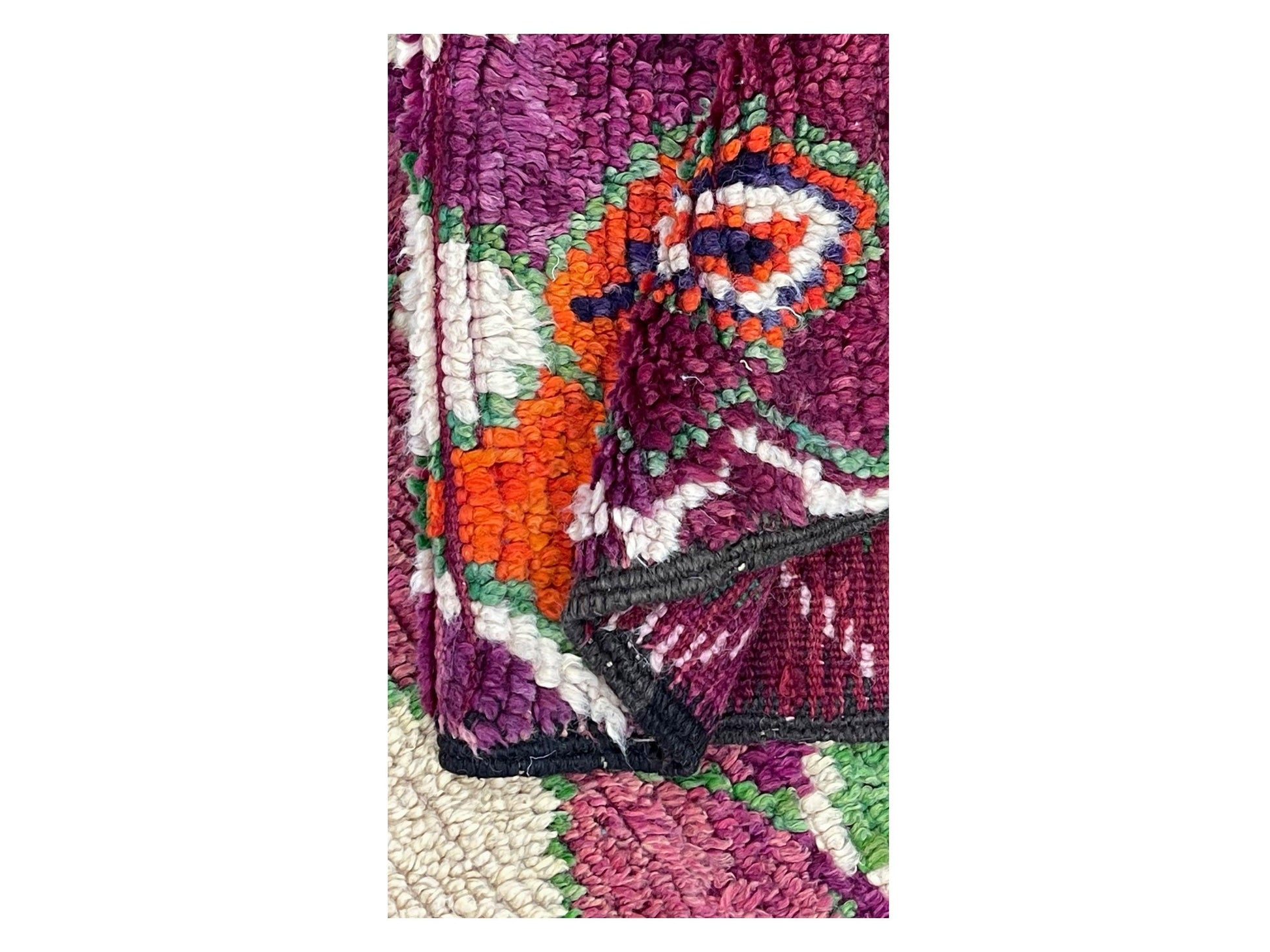 Vintage Moroccan Rug - Remadi Morocco Collection Boujaad Rugs Of Morocco