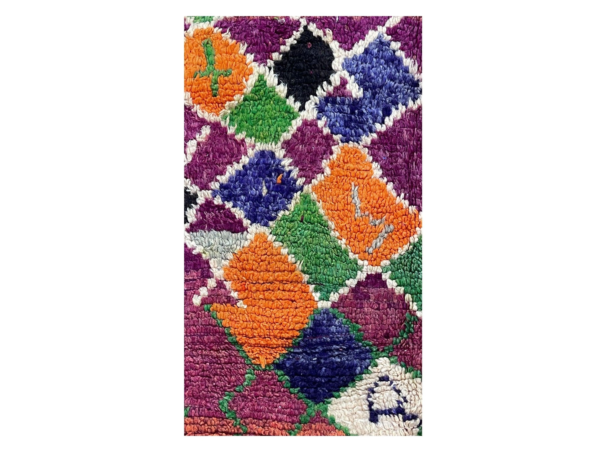 Vintage Moroccan Rug - Remadi Morocco Collection Boujaad Rugs Of Morocco