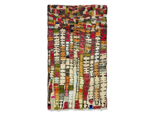 Vintage Moroccan Rug - Saada Morocco Collection Boujaad Rugs Of Morocco