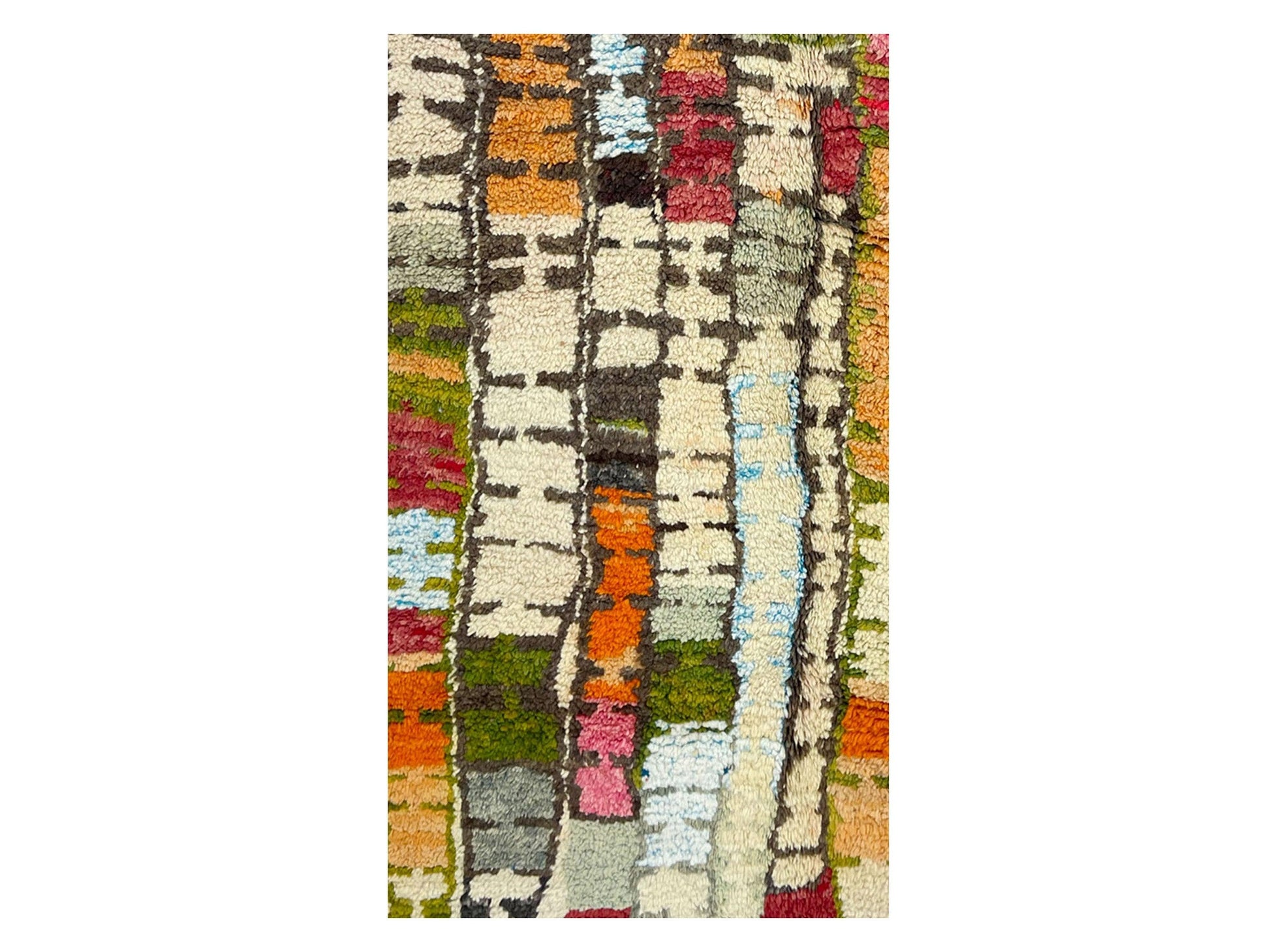 Vintage Moroccan Rug - Saada Morocco Collection Boujaad Rugs Of Morocco