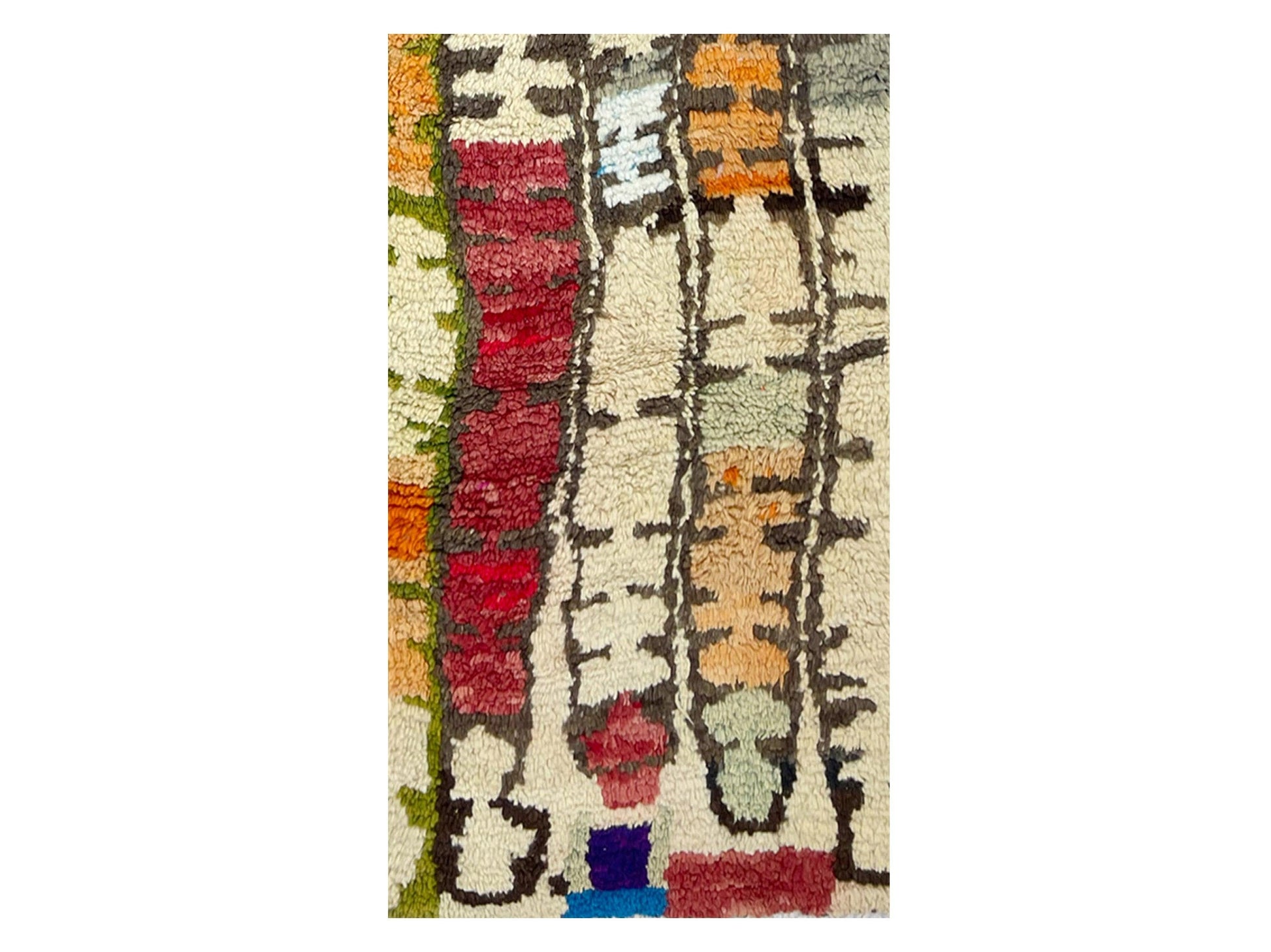 Vintage Moroccan Rug - Saada Morocco Collection Boujaad Rugs Of Morocco