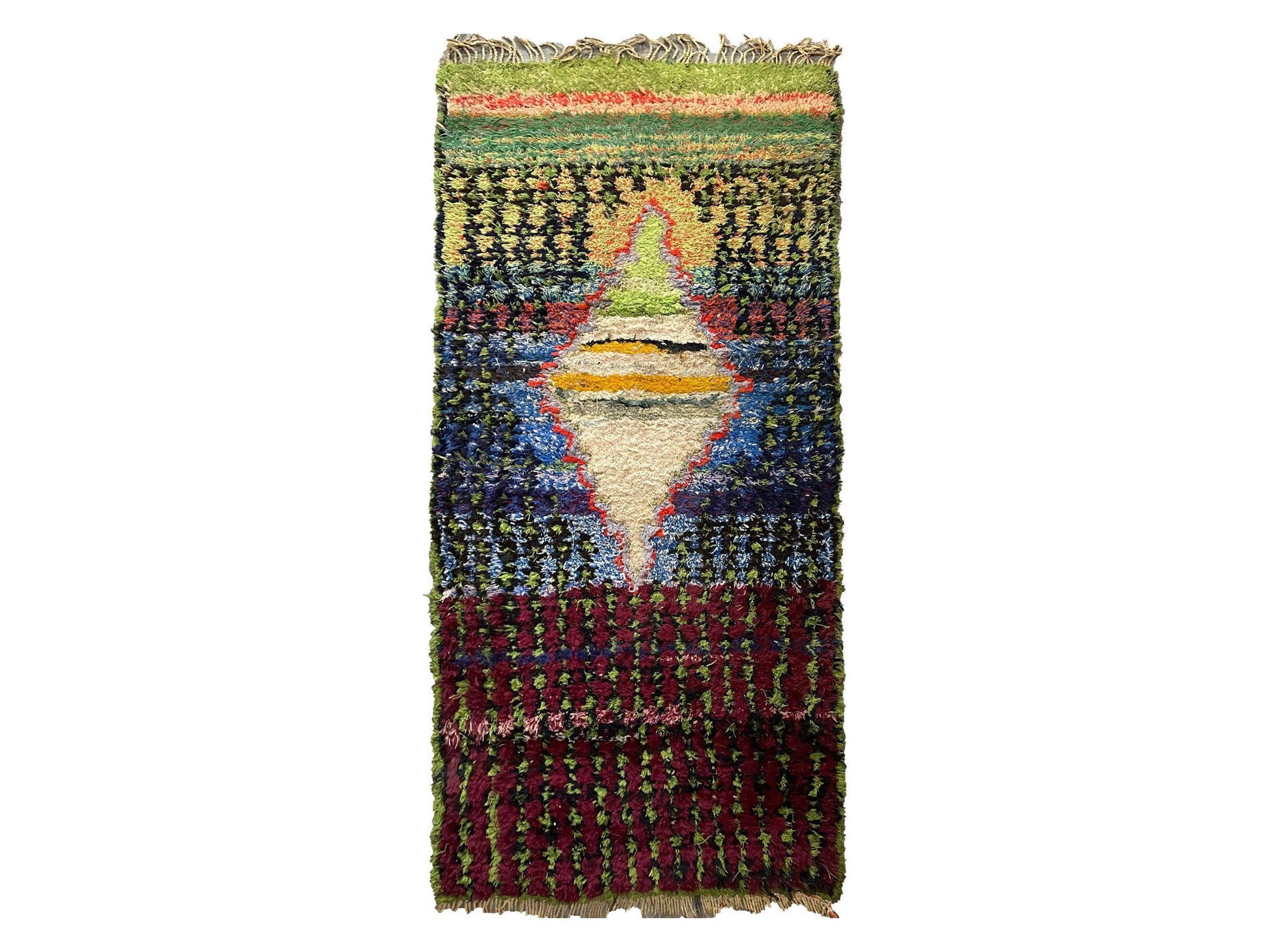 Vintage Moroccan Rug - Safraya Morocco Collection Boujaad Rugs Of Morocco
