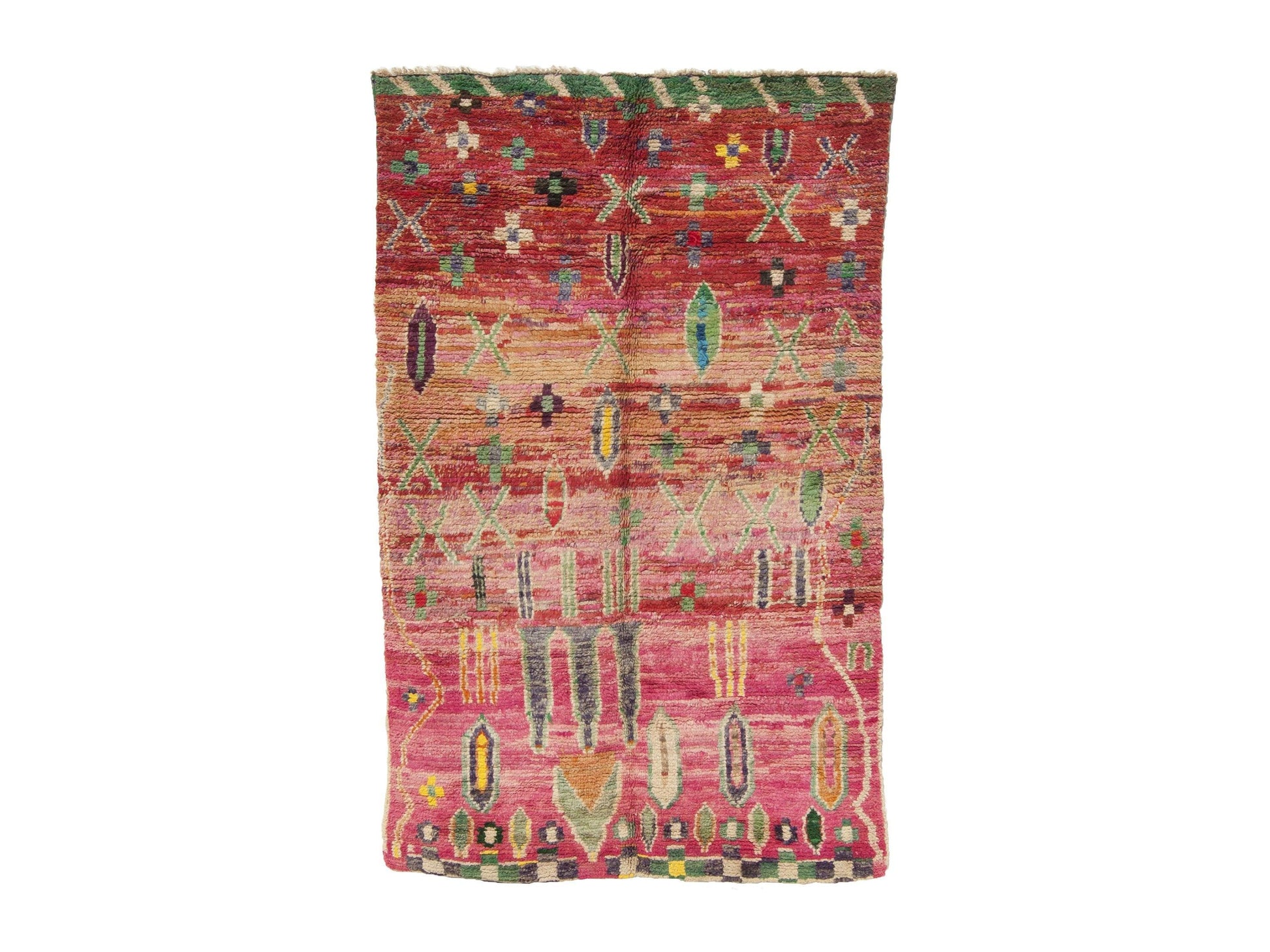Vintage Moroccan Rug - Salwa Morocco Collection Boujaad Rugs Of Morocco