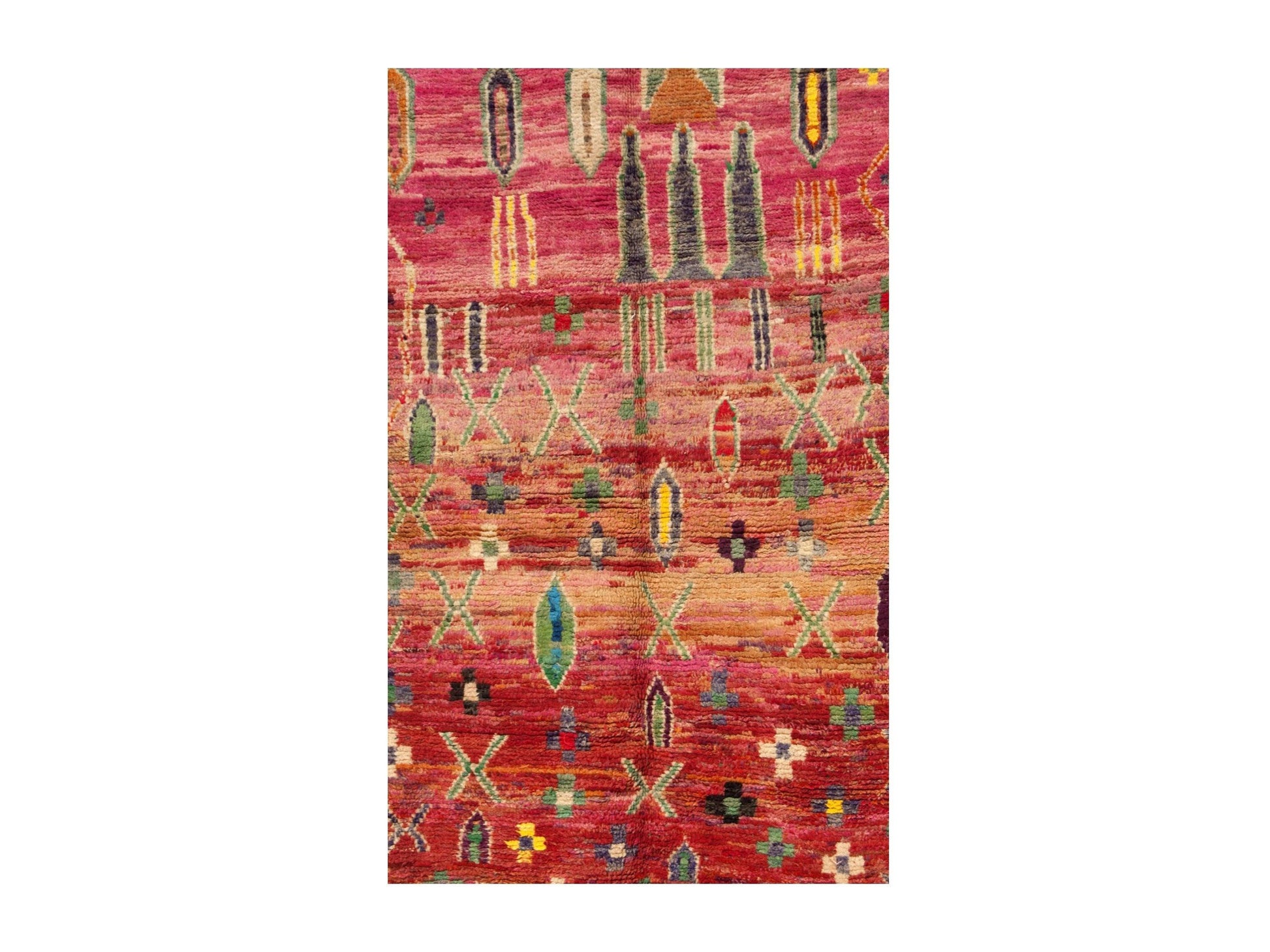Vintage Moroccan Rug - Salwa Morocco Collection Boujaad Rugs Of Morocco