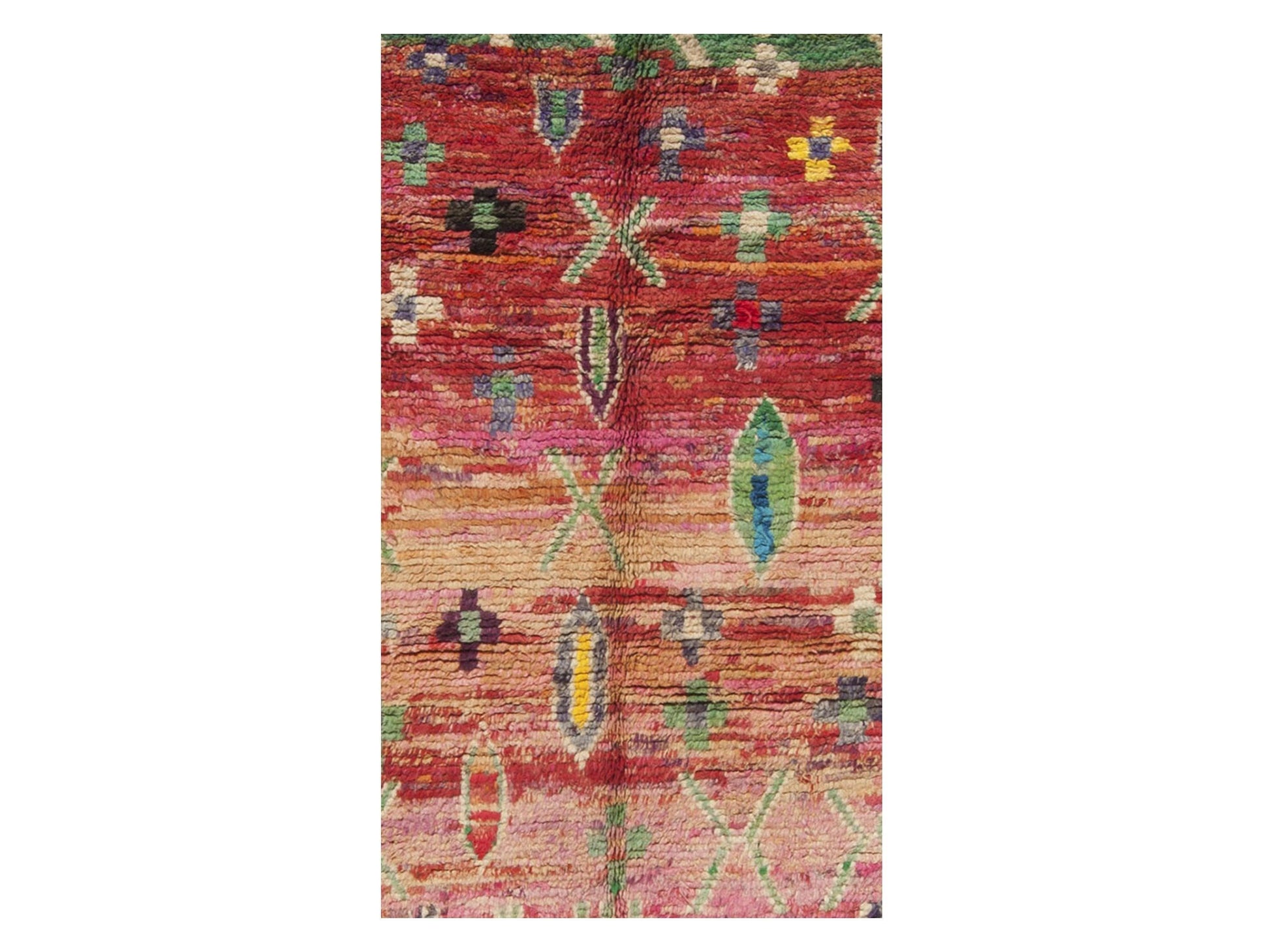 Vintage Moroccan Rug - Salwa Morocco Collection Boujaad Rugs Of Morocco