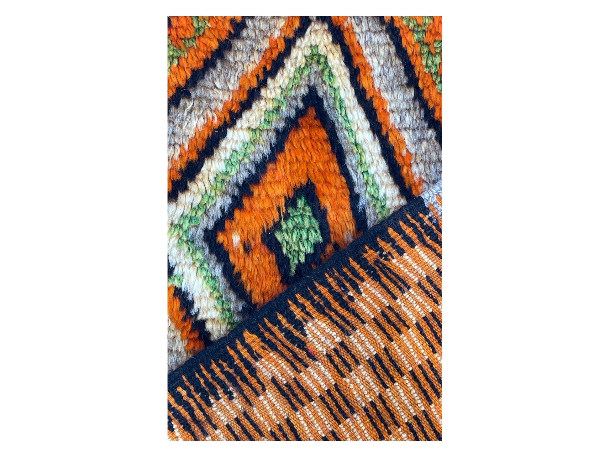 Vintage Moroccan Rug - Sarvi Morocco Collection Taznakht Rugs Of Morocco