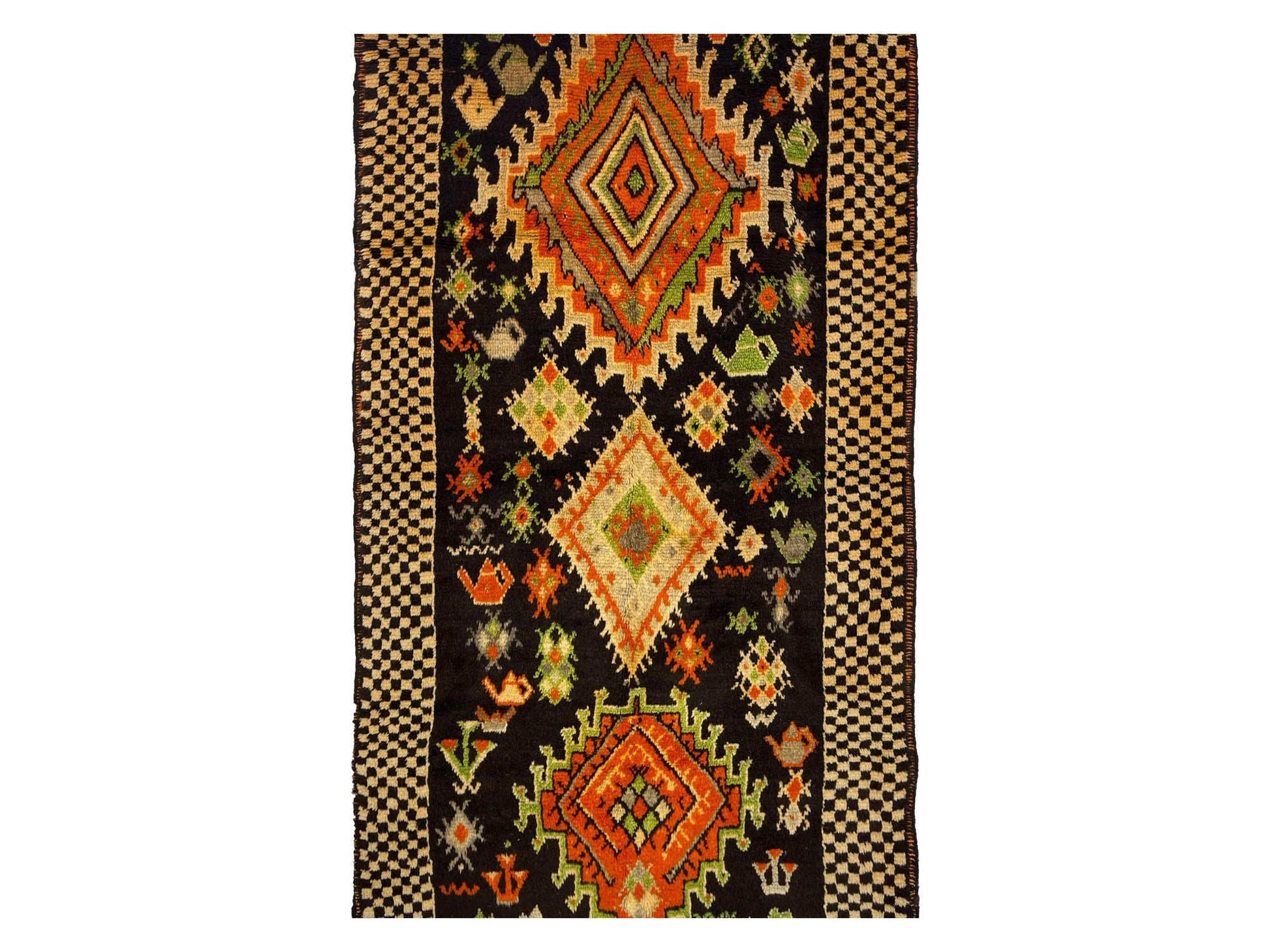 Vintage Moroccan Rug - Sarvi Morocco Collection Taznakht Rugs Of Morocco