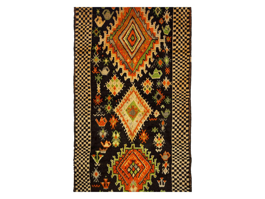 Vintage Moroccan Rug - Sarvi Morocco Collection Taznakht Rugs Of Morocco