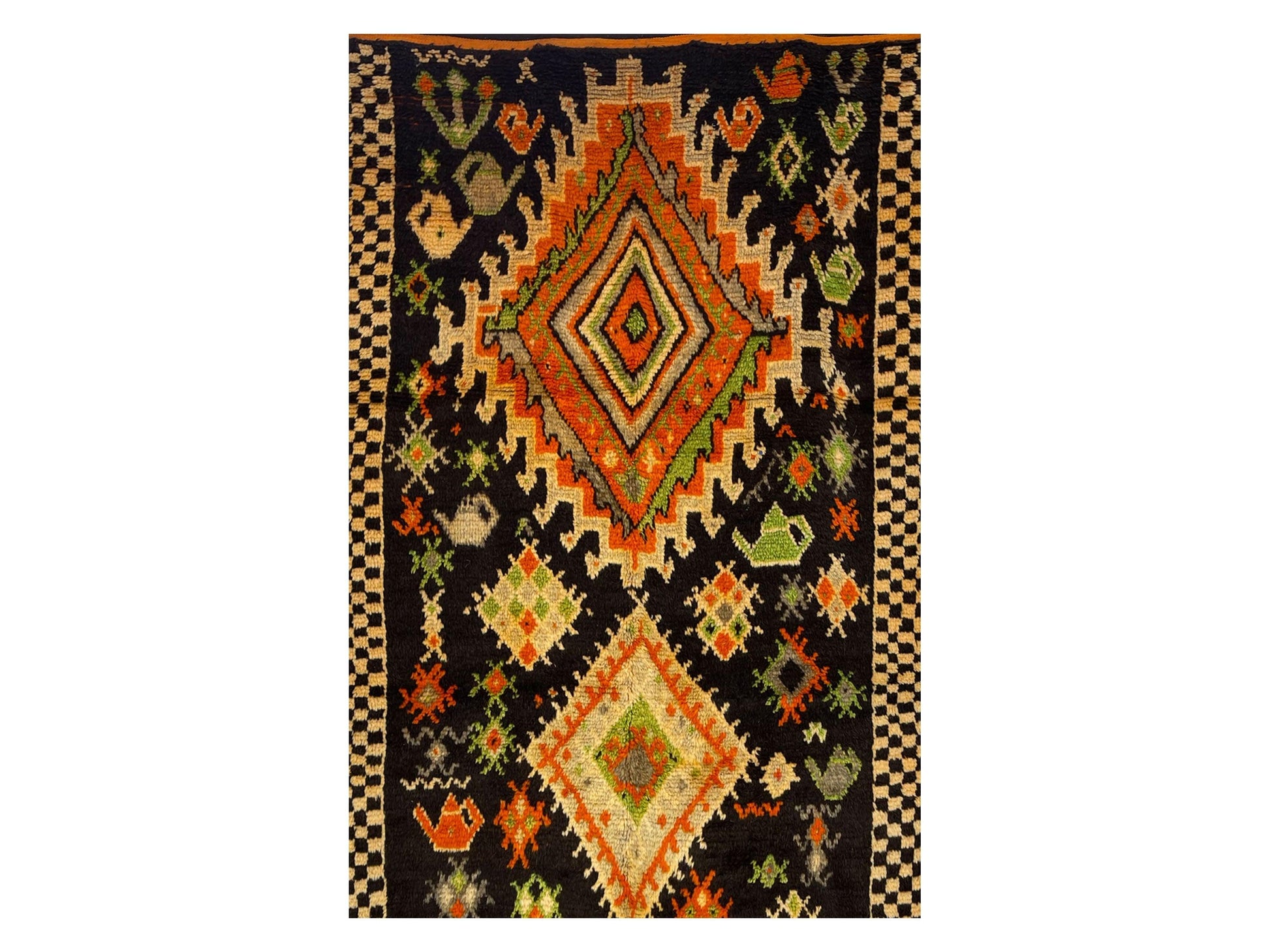 Vintage Moroccan Rug - Sarvi Morocco Collection Taznakht Rugs Of Morocco