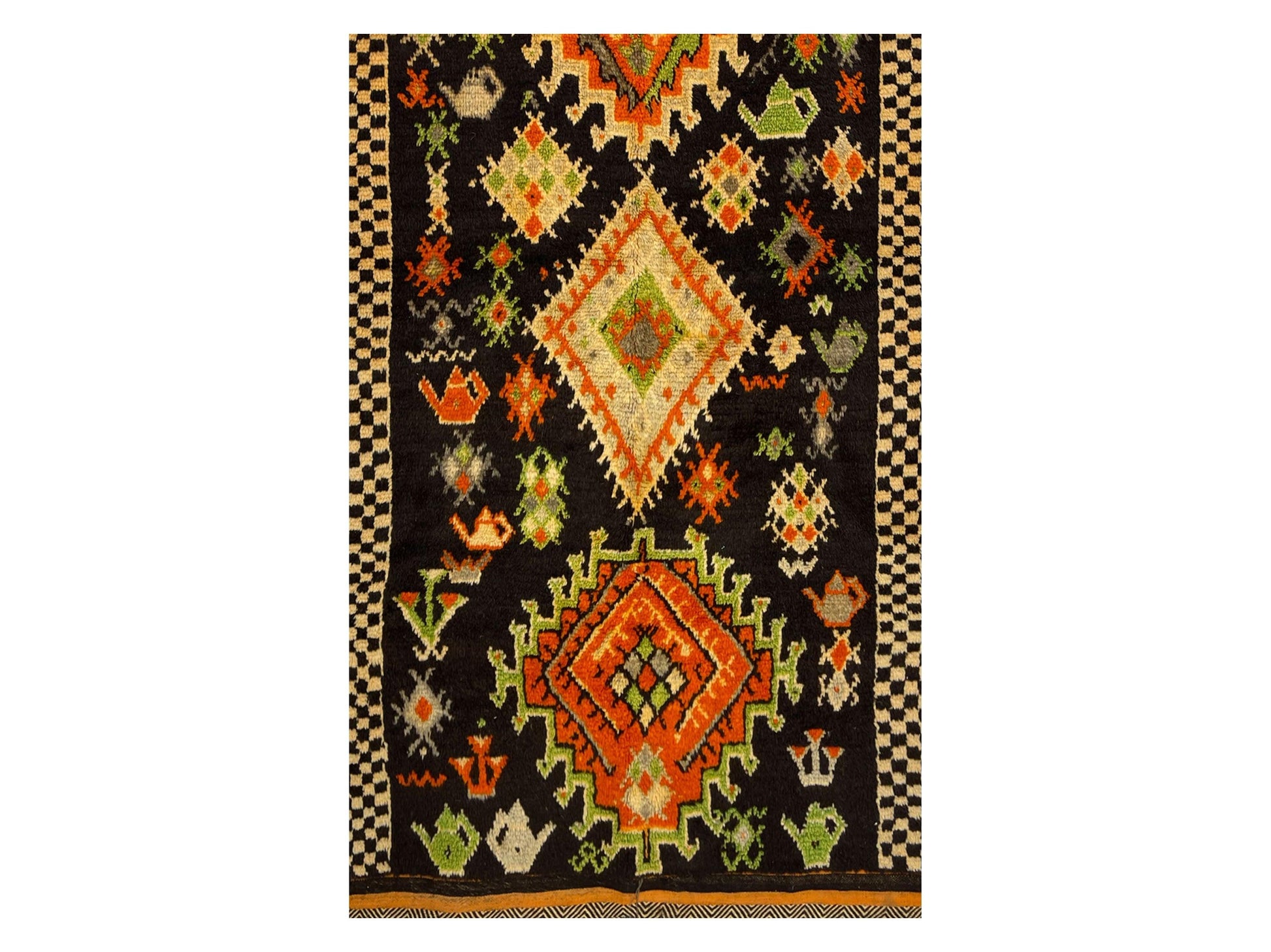 Vintage Moroccan Rug - Sarvi Morocco Collection Taznakht Rugs Of Morocco