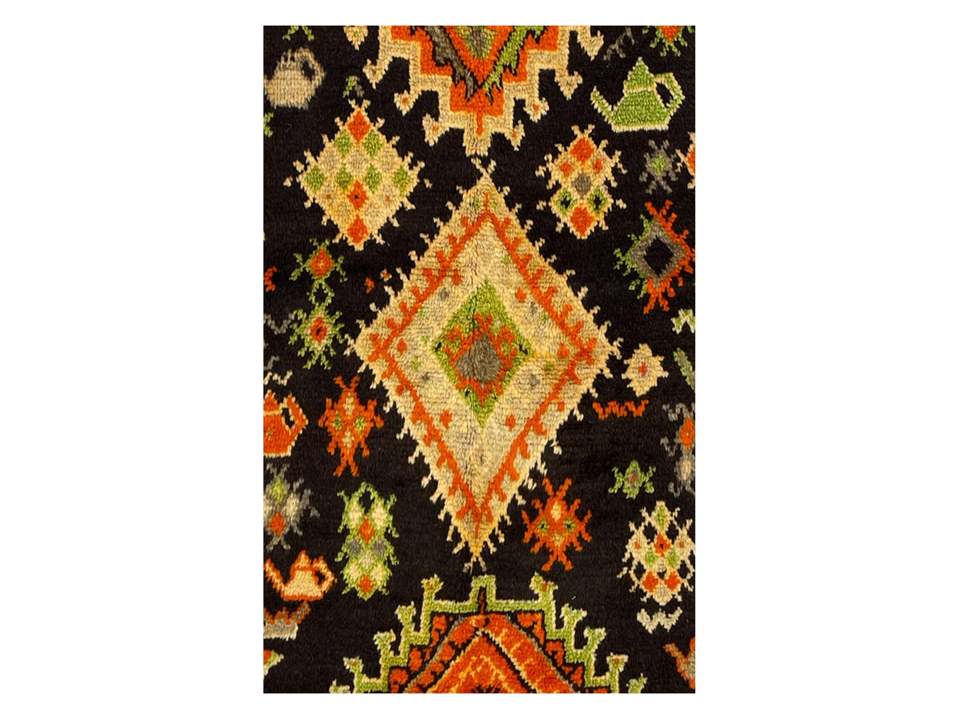 Vintage Moroccan Rug - Sarvi Morocco Collection Taznakht Rugs Of Morocco