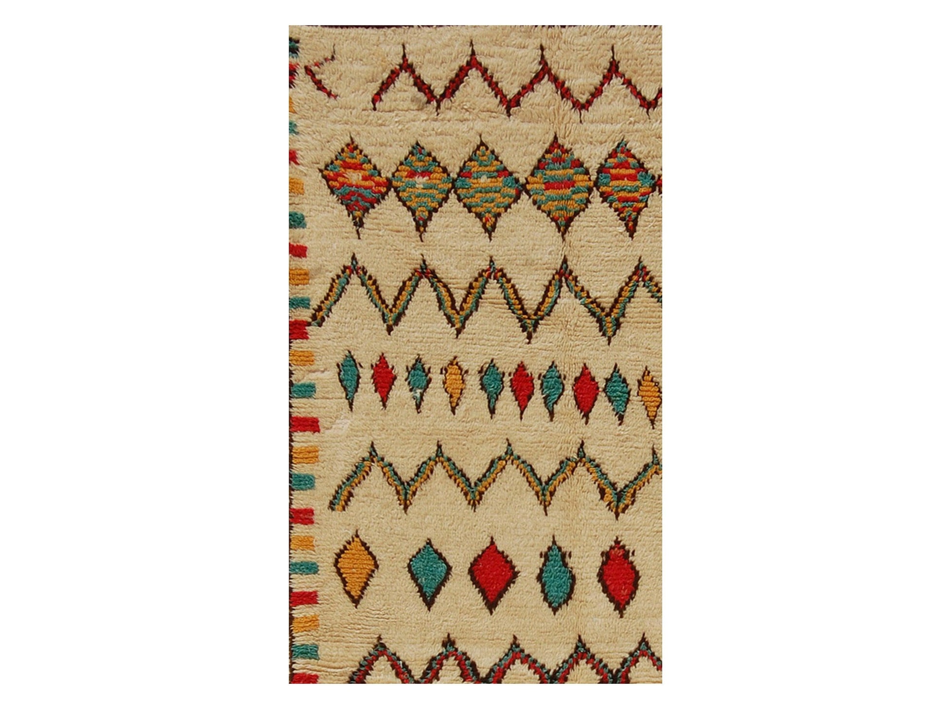 Vintage Moroccan Rug - Sekkura Morocco Collection Azilal Rugs Of Morocco