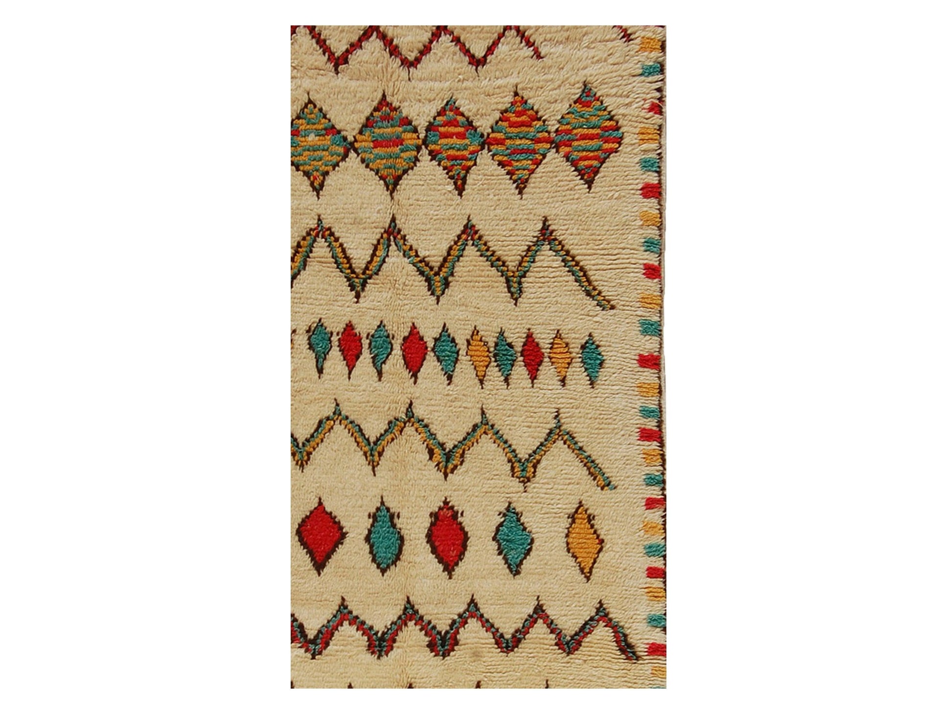 Vintage Moroccan Rug - Sekkura Morocco Collection Azilal Rugs Of Morocco