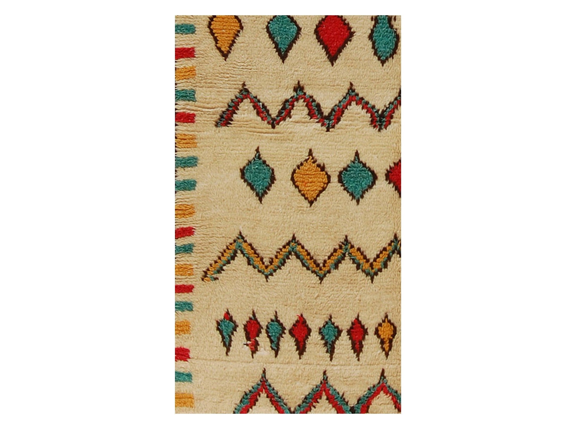 Vintage Moroccan Rug - Sekkura Morocco Collection Azilal Rugs Of Morocco