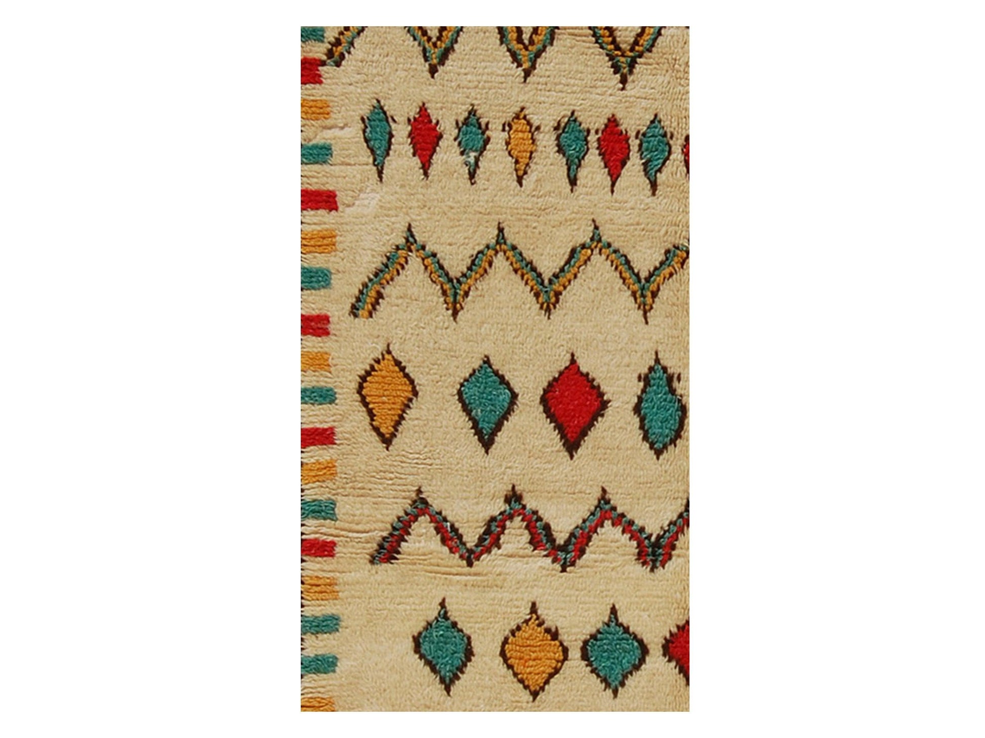 Vintage Moroccan Rug - Sekkura Morocco Collection Azilal Rugs Of Morocco