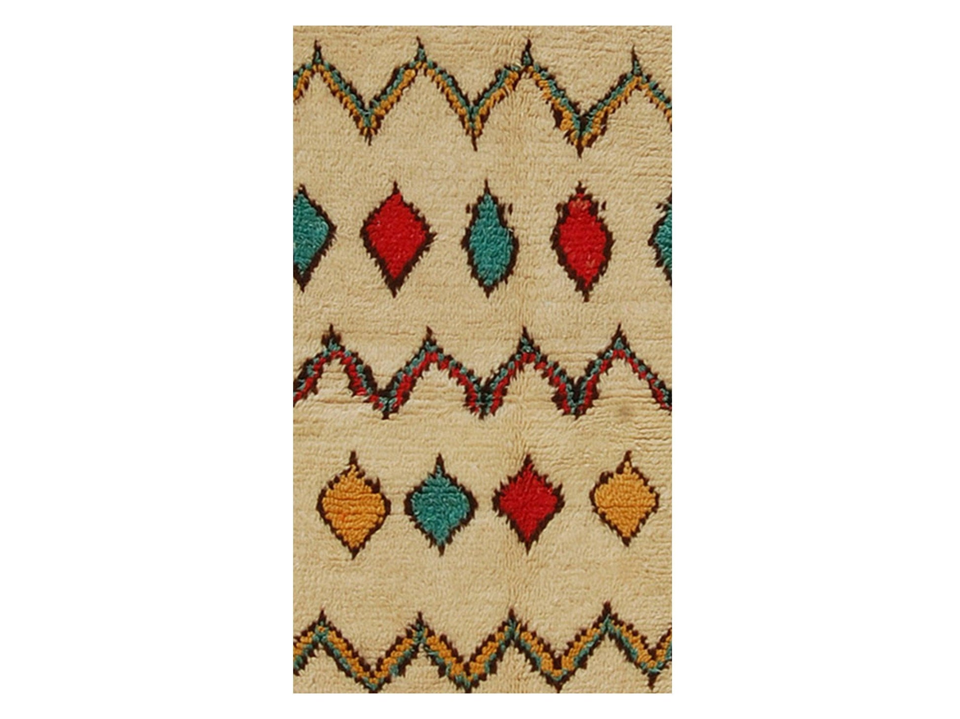 Vintage Moroccan Rug - Sekkura Morocco Collection Azilal Rugs Of Morocco
