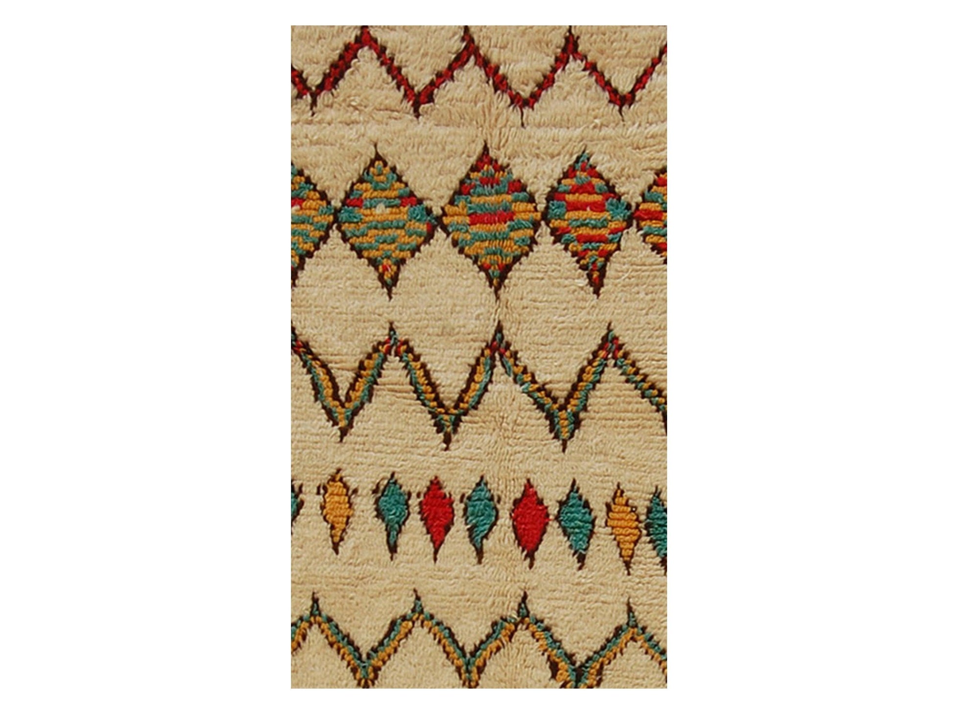 Vintage Moroccan Rug - Sekkura Morocco Collection Azilal Rugs Of Morocco