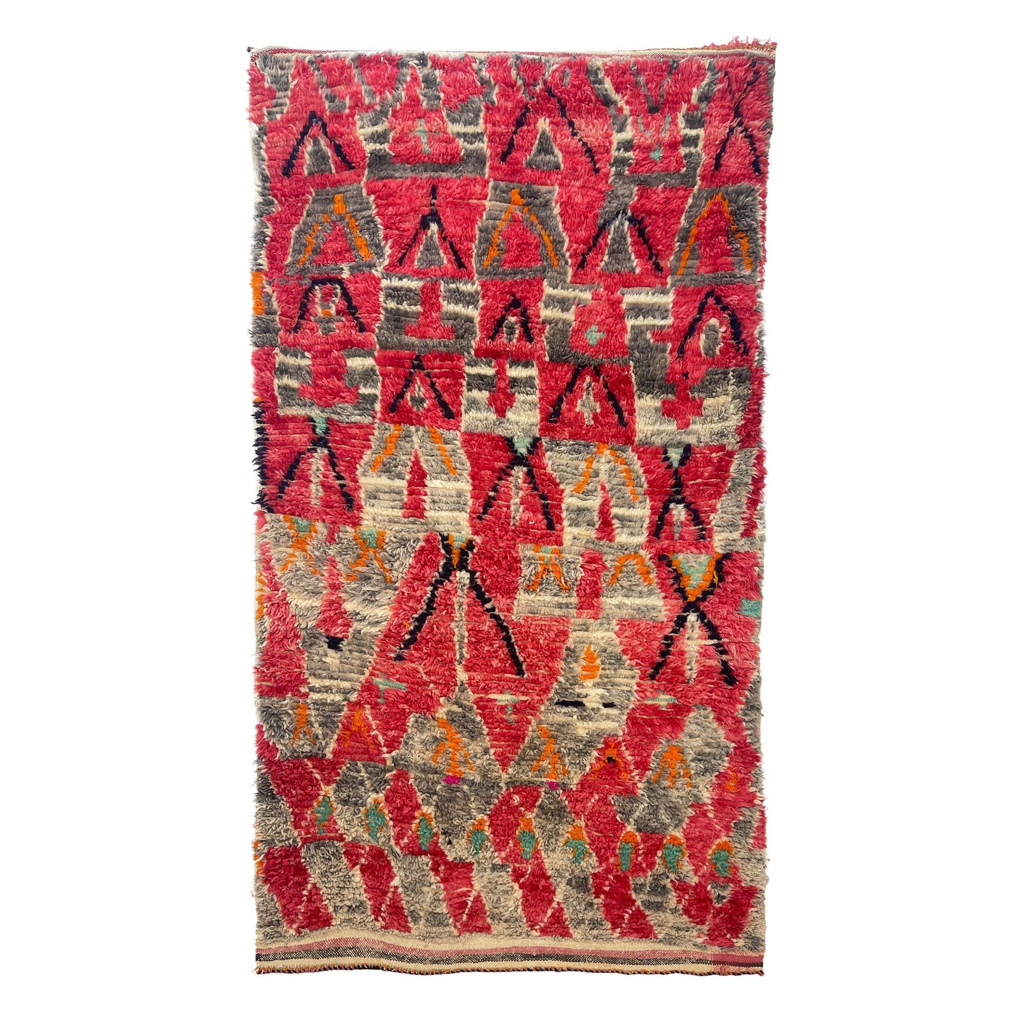 Vintage Moroccan Rug - Shams Morocco Collection Boujaad Rugs Of Morocco