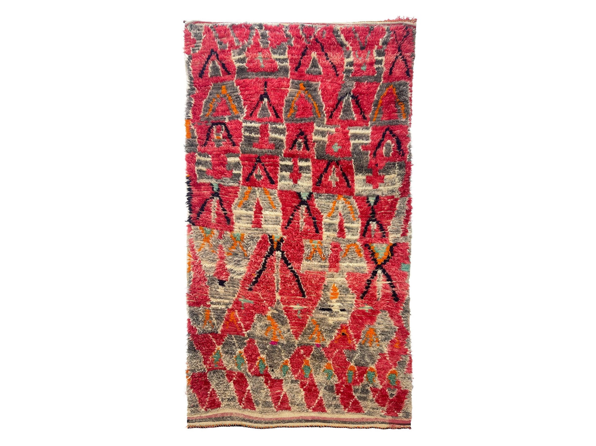 Vintage Moroccan Rug - Shams Morocco Collection Boujaad Rugs Of Morocco