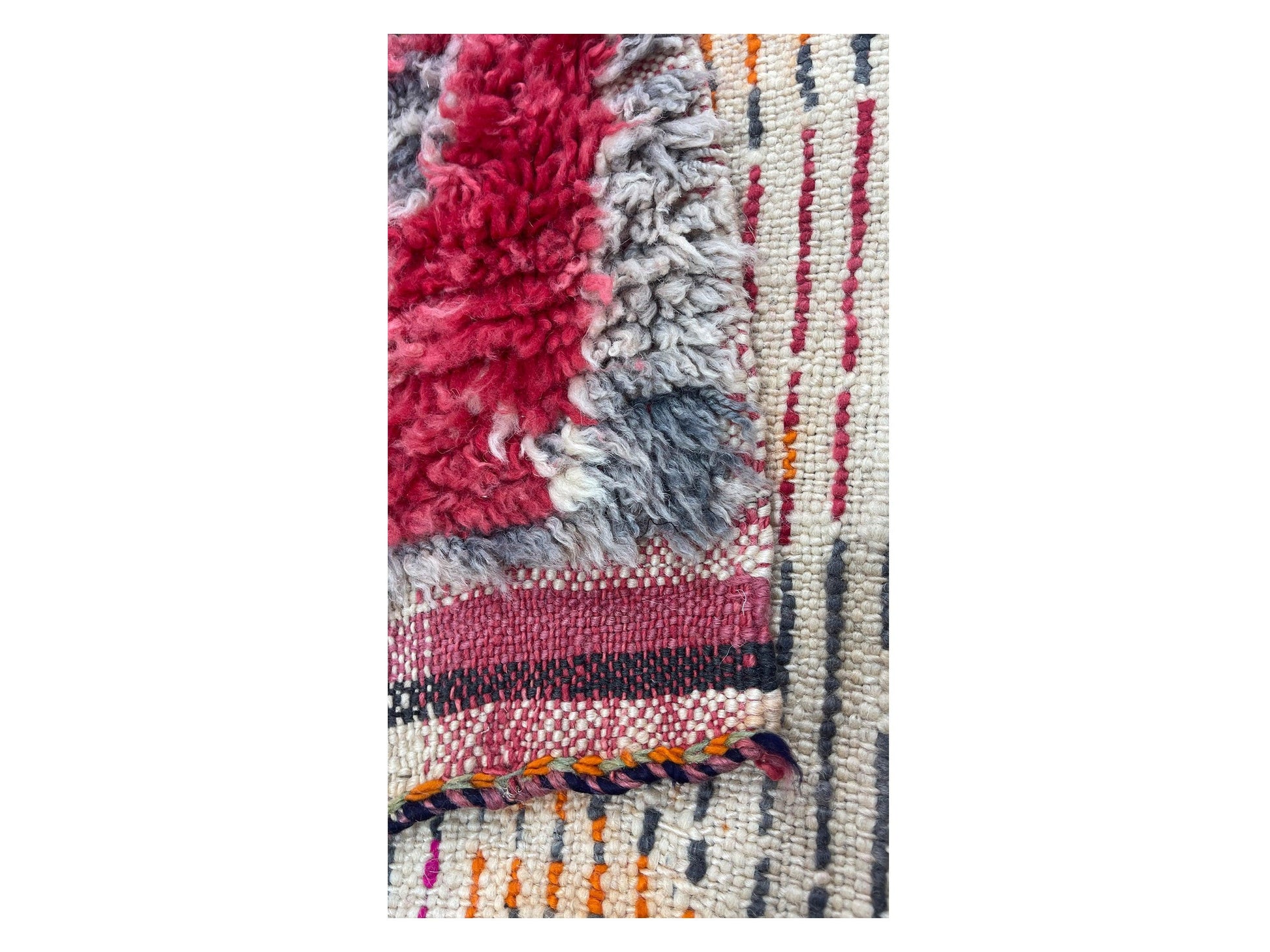 Vintage Moroccan Rug - Shams Morocco Collection Boujaad Rugs Of Morocco