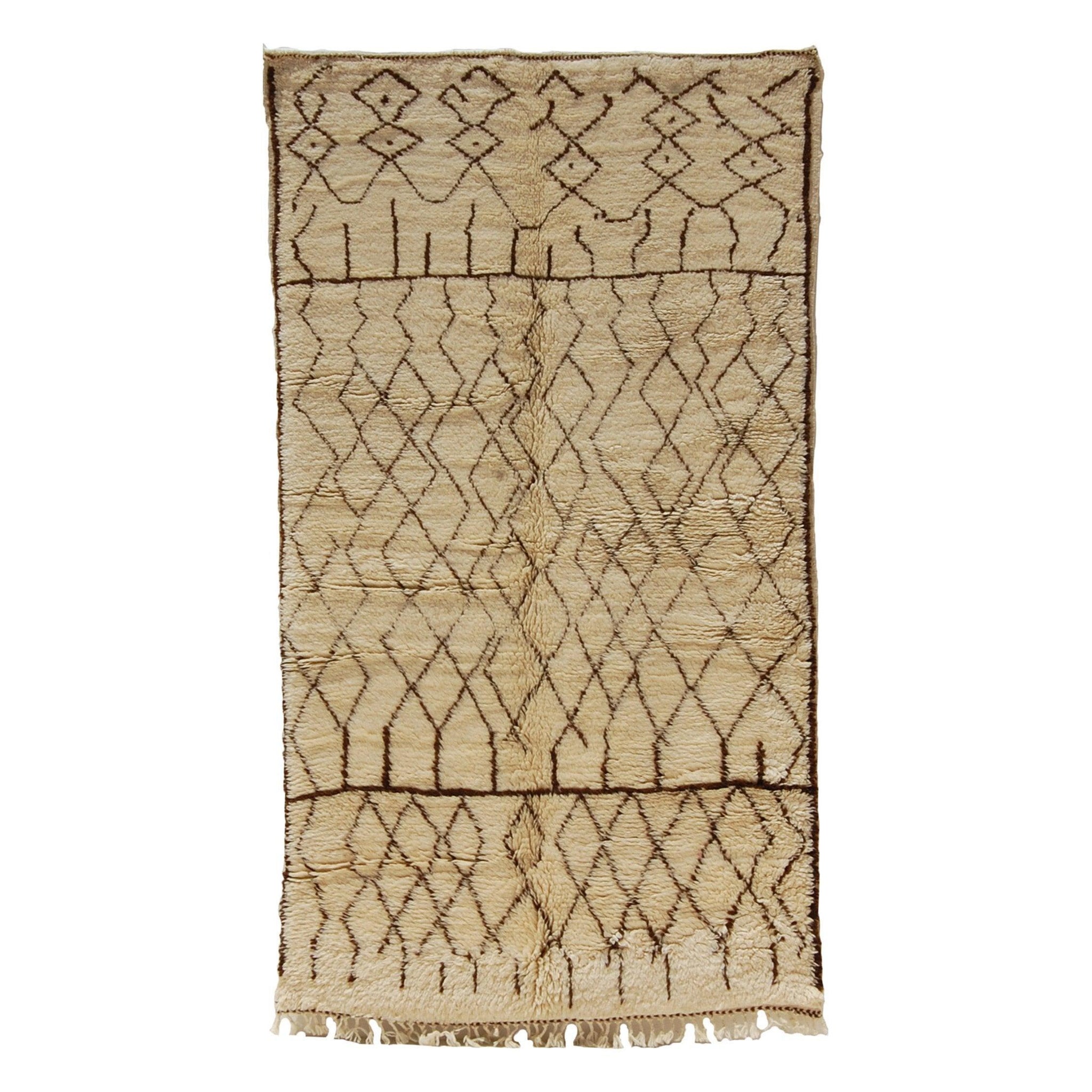 Vintage Moroccan Rug - Sheeba Morocco Collection Azilal Rugs Of Morocco