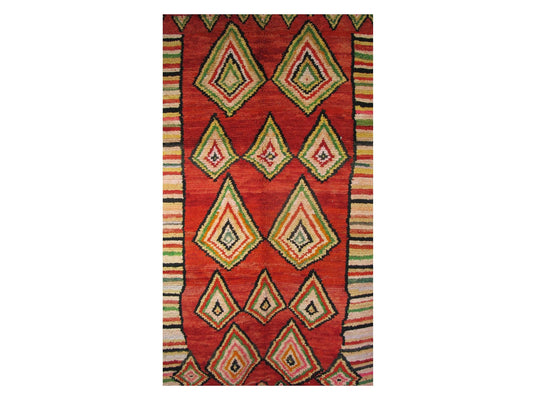 Vintage Moroccan Rug - Siman Morocco Collection Boujaad Rugs Of Morocco
