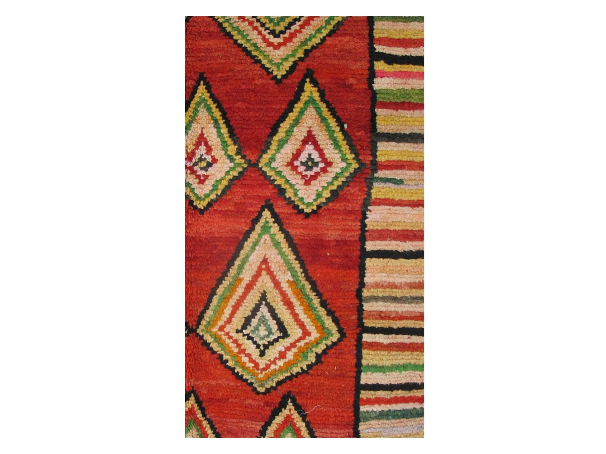 Vintage Moroccan Rug - Siman Morocco Collection Boujaad Rugs Of Morocco