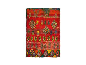 Vintage Moroccan Rug - Sirwa Morocco Collection Boujaad Rugs Of Morocco