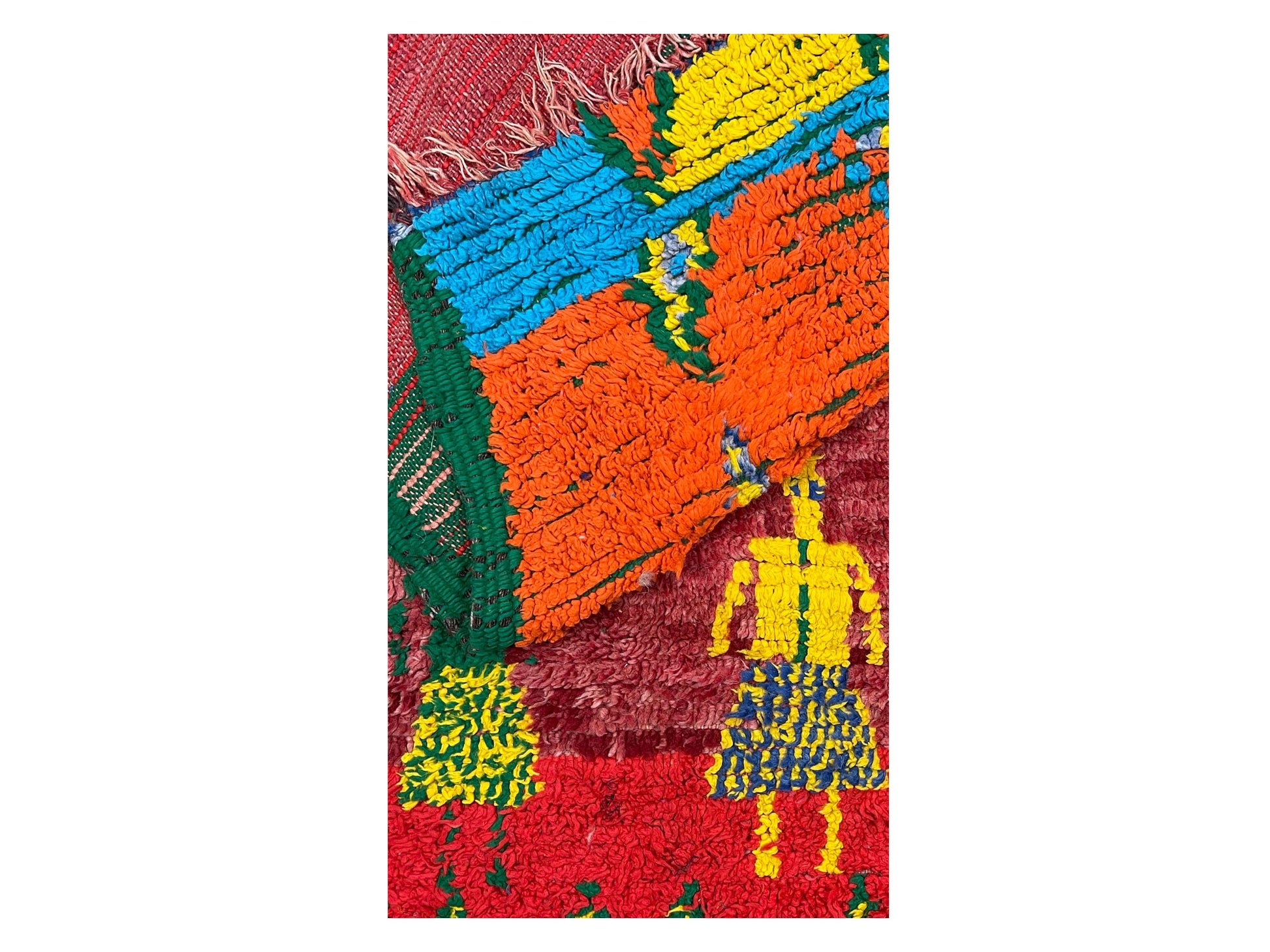Vintage Moroccan Rug - Sirwa Morocco Collection Boujaad Rugs Of Morocco
