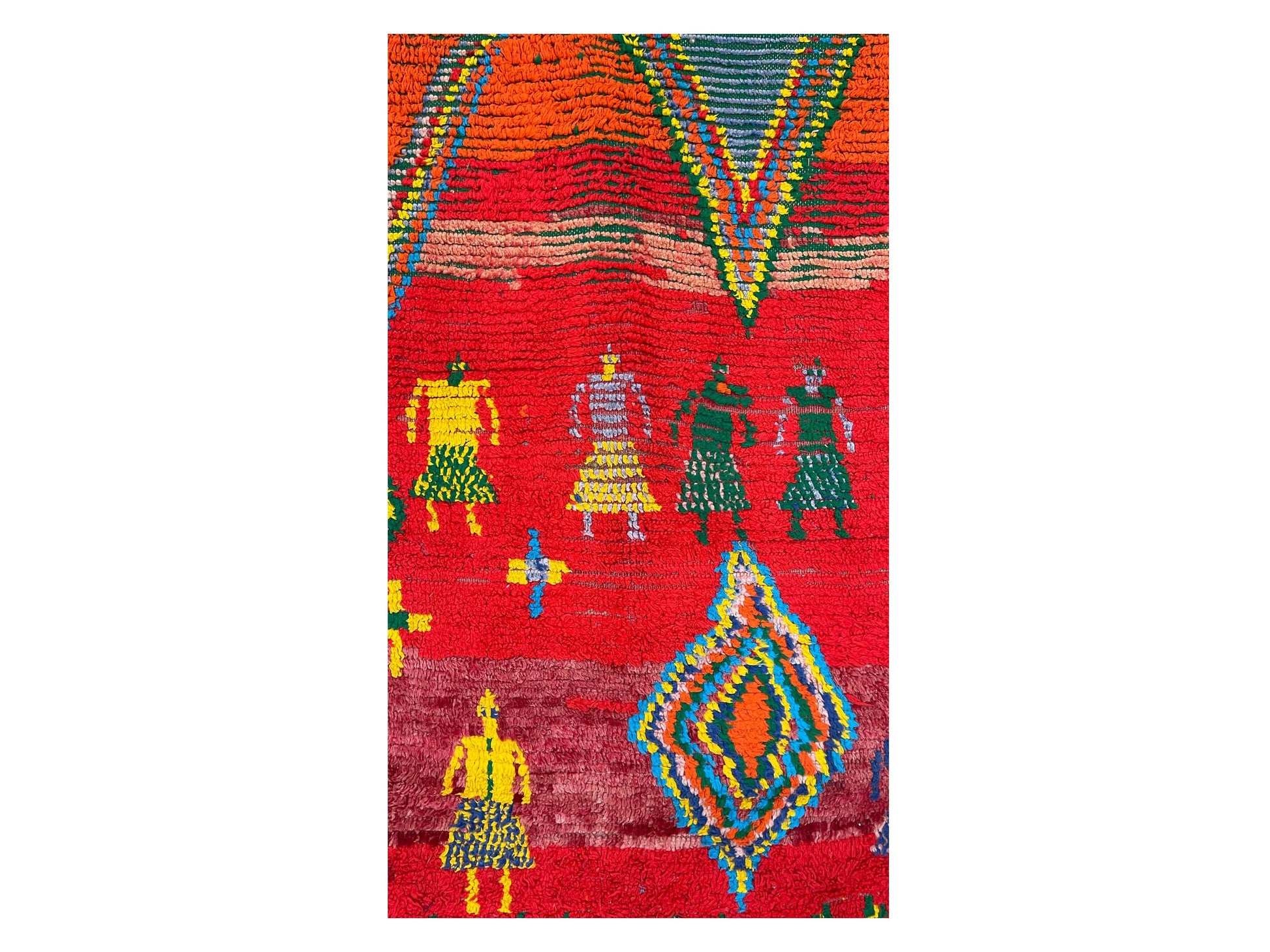 Vintage Moroccan Rug - Sirwa Morocco Collection Boujaad Rugs Of Morocco