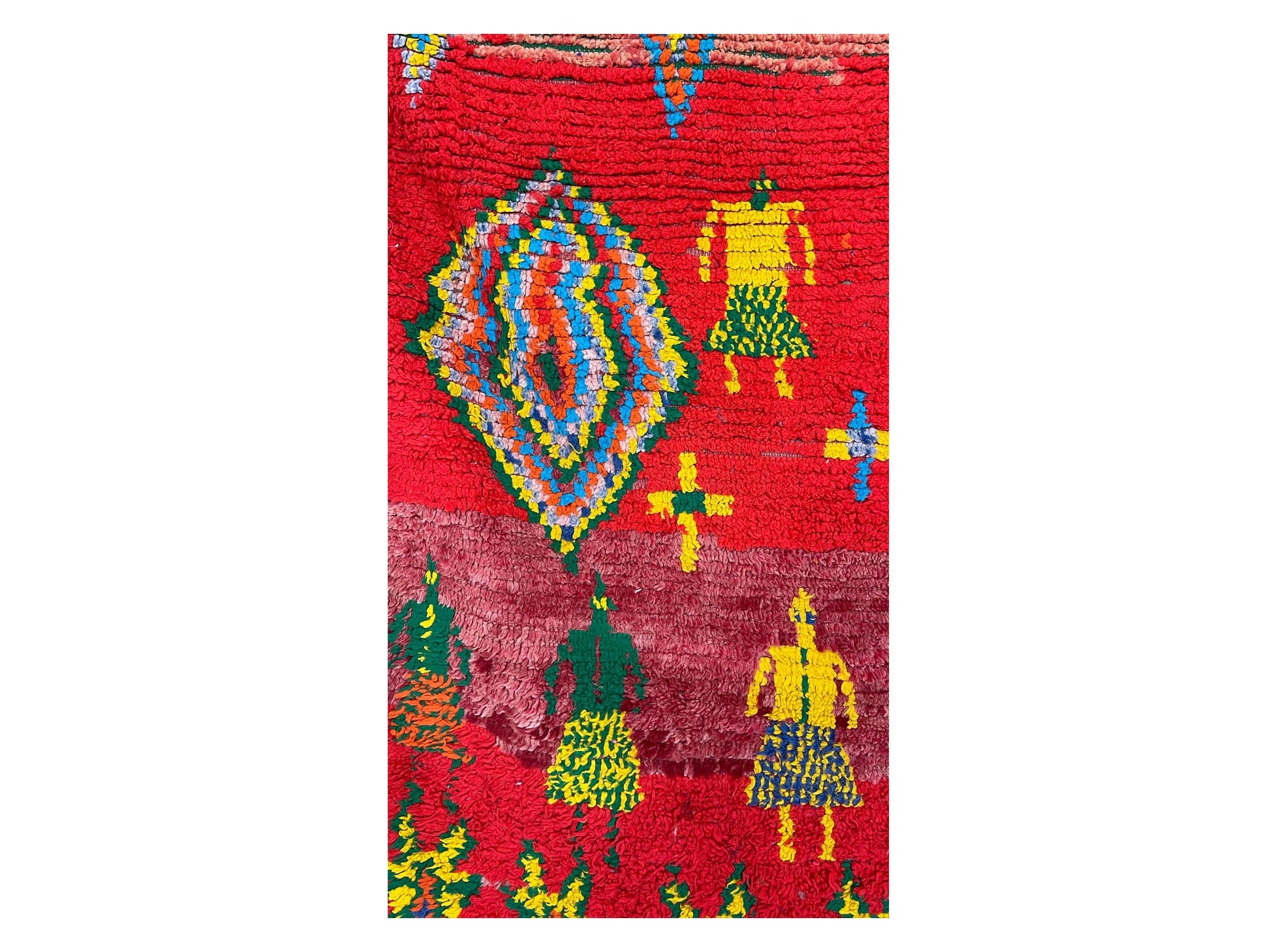 Vintage Moroccan Rug - Sirwa Morocco Collection Boujaad Rugs Of Morocco