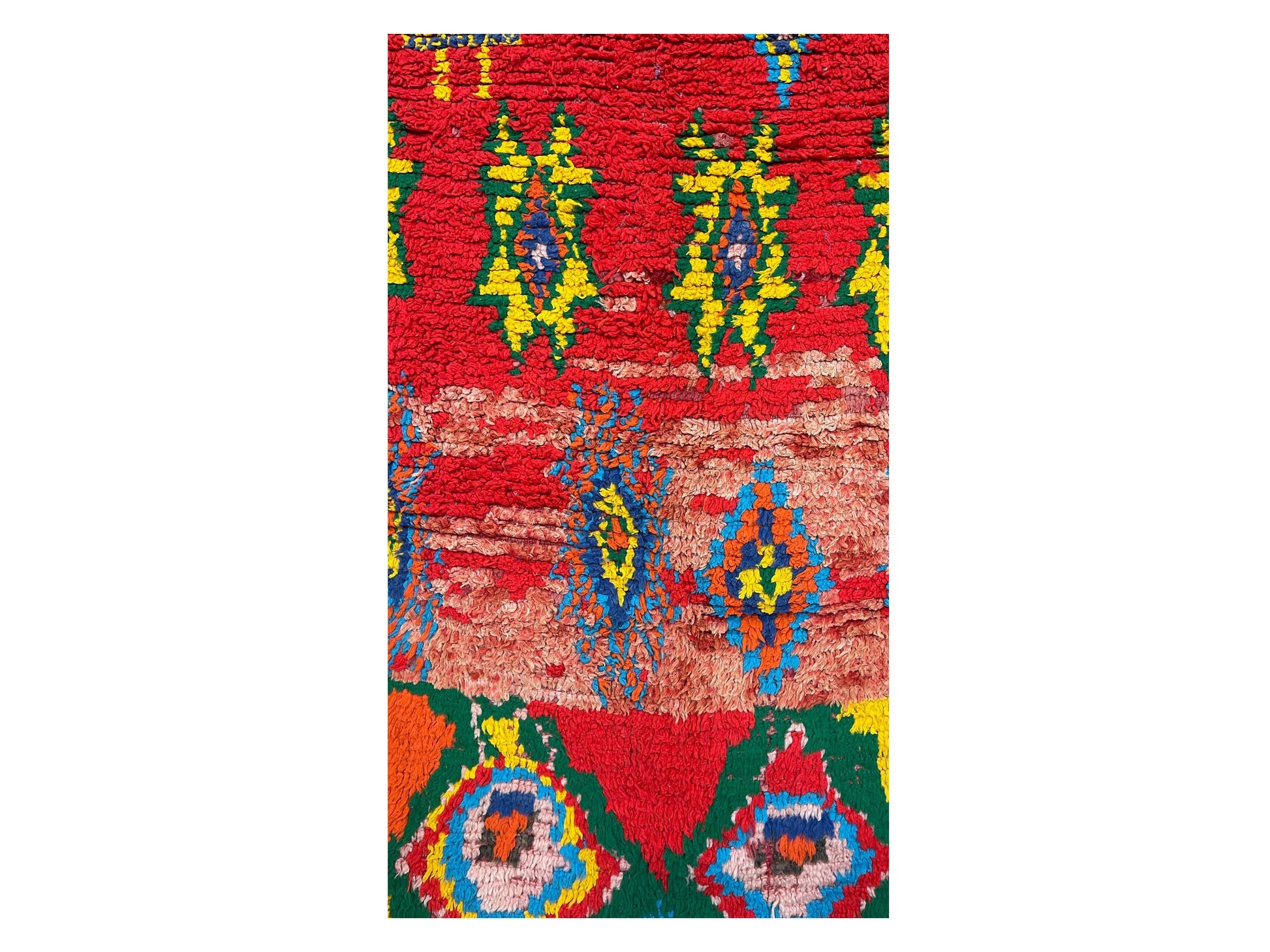 Vintage Moroccan Rug - Sirwa Morocco Collection Boujaad Rugs Of Morocco