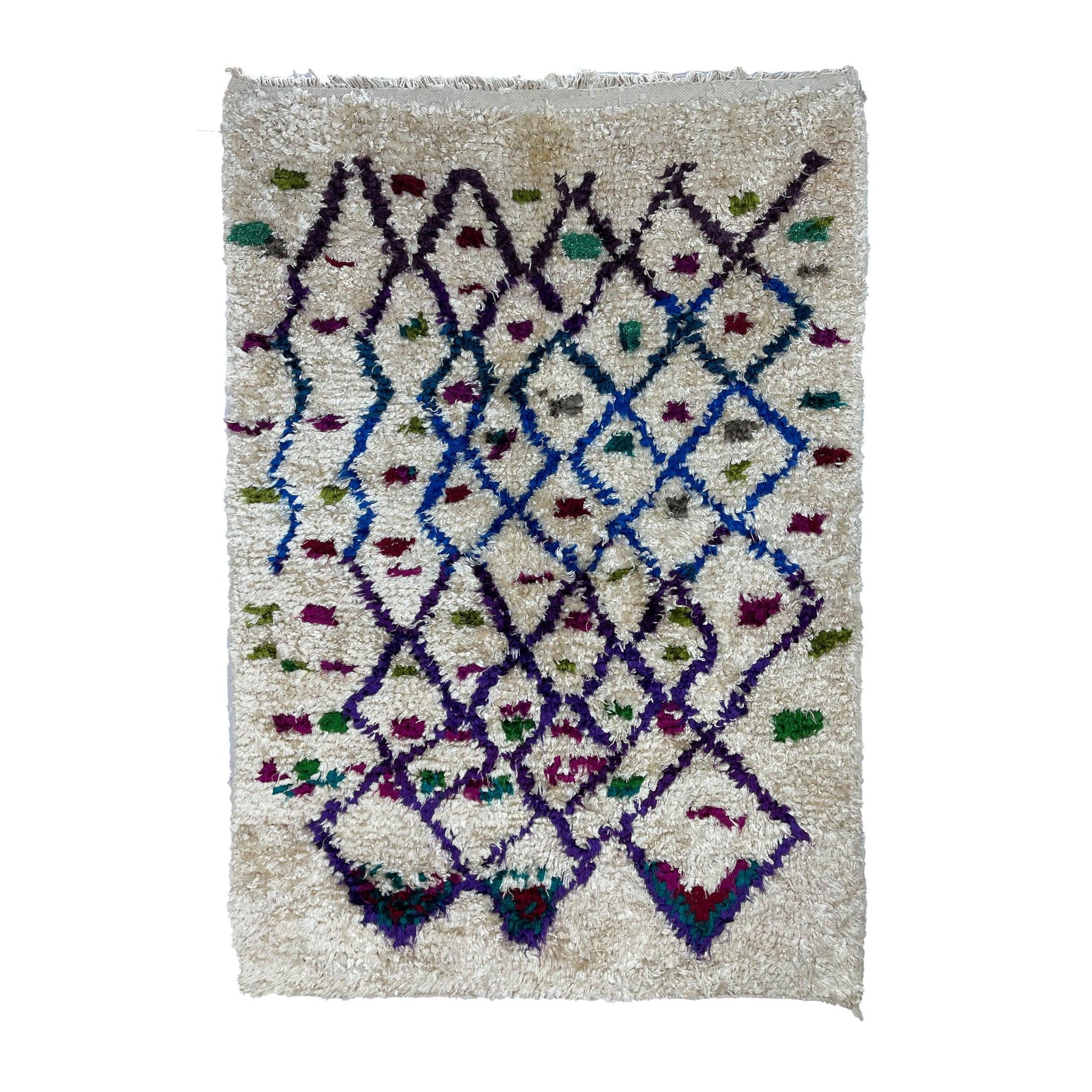Vintage Moroccan Rug - Soii Morocco Collection Azilal Rugs Of Morocco