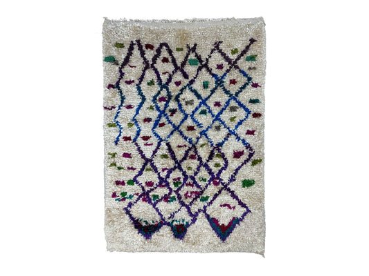 Vintage Moroccan Rug - Soii Morocco Collection Azilal Rugs Of Morocco