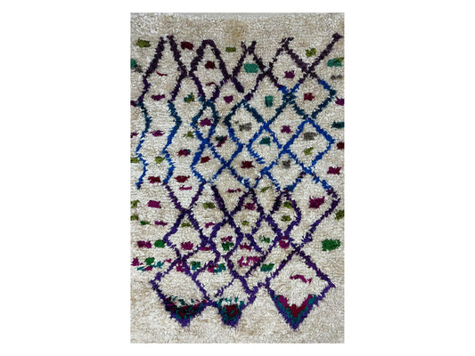 Vintage Moroccan Rug - Soii Morocco Collection Azilal Rugs Of Morocco