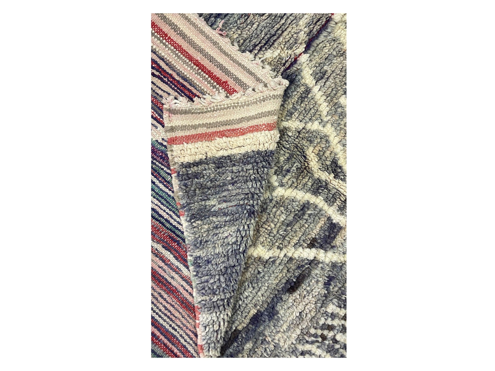 Vintage Moroccan Rug - Taalaat Morocco Collection Boujaad Rugs Of Morocco