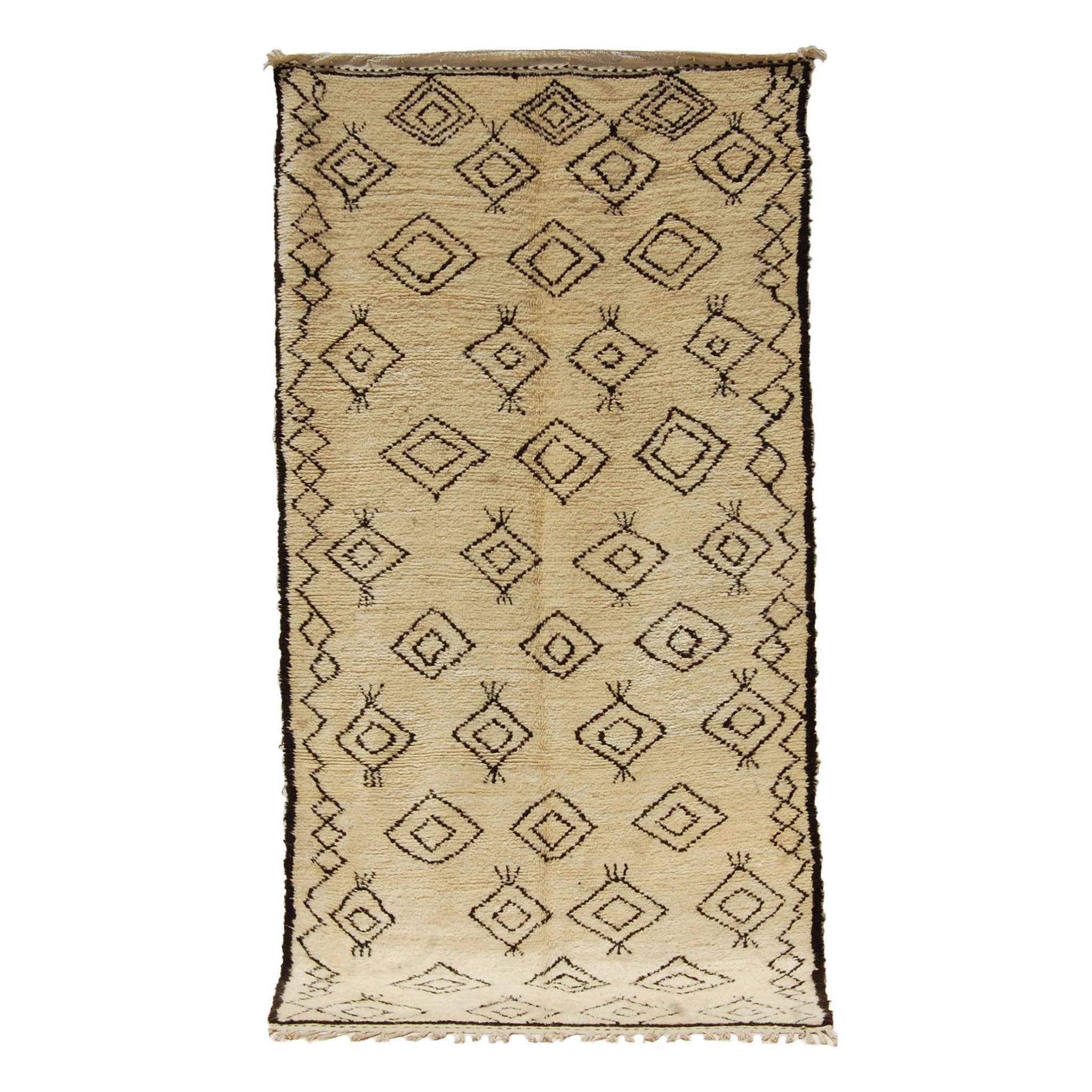 Vintage Moroccan Rug - Tafouket Morocco Collection Azilal Rugs Of Morocco