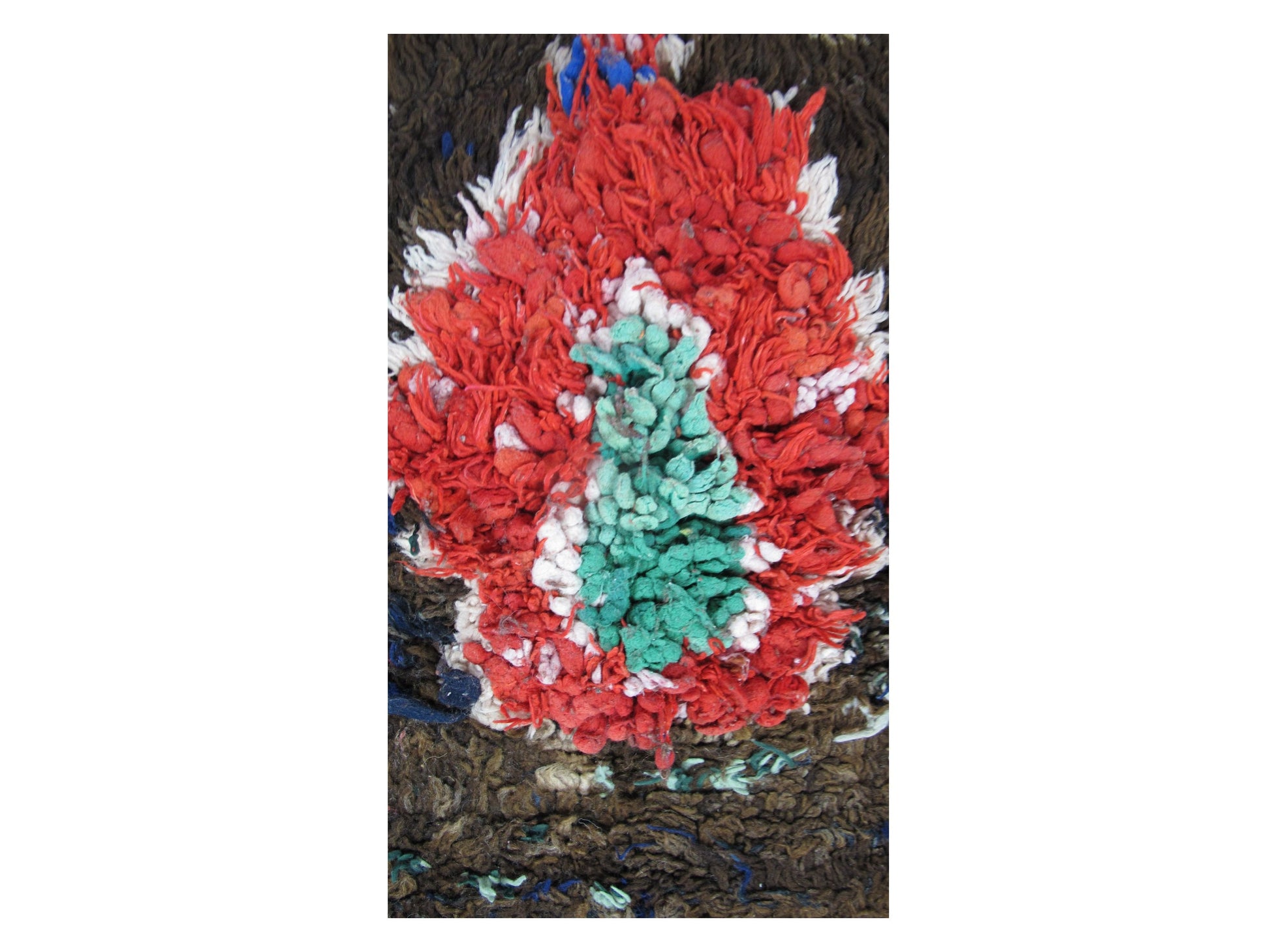 Vintage Moroccan Rug - Talasin Morocco Collection Boucherouite Rugs Of Morocco