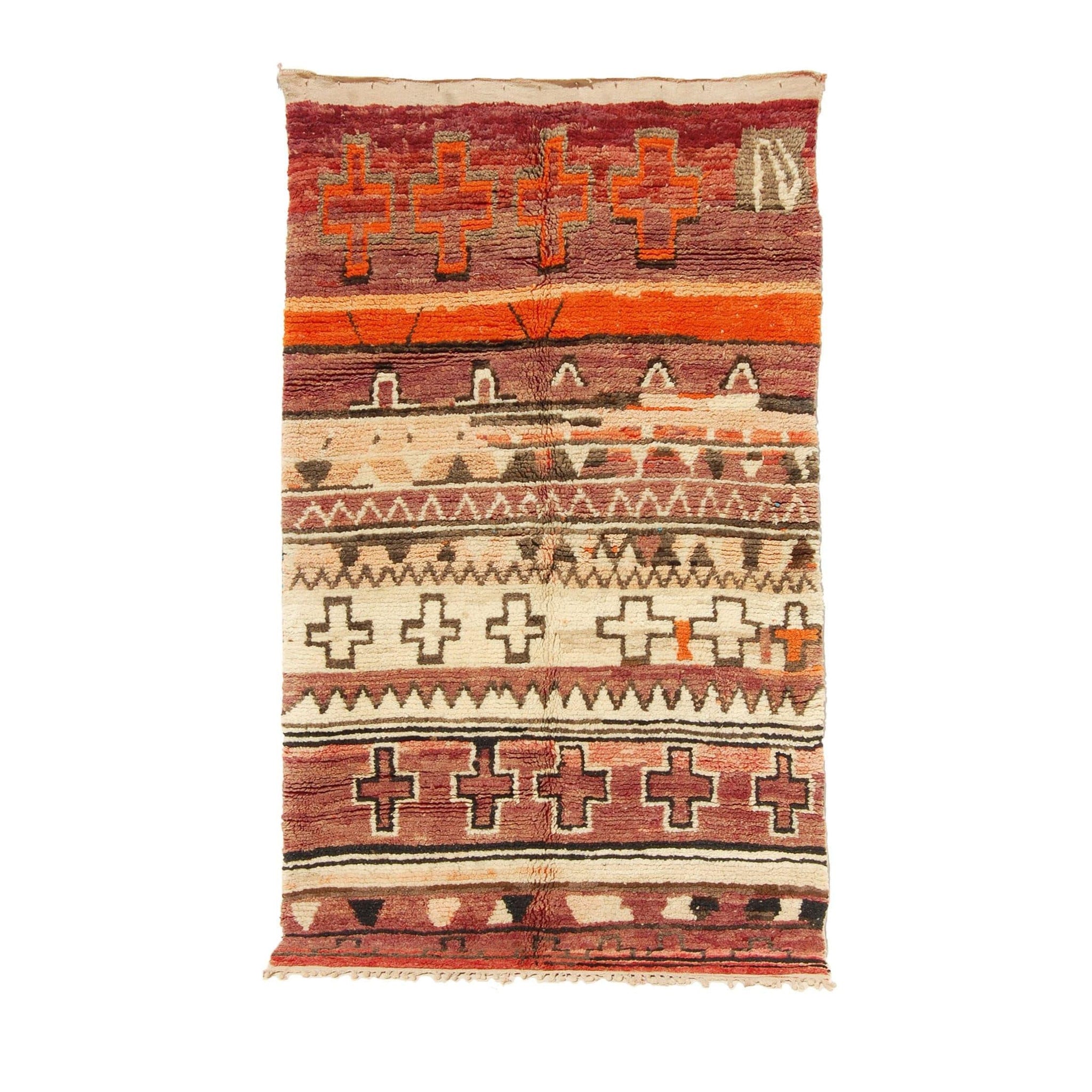 Vintage Moroccan Rug - Talassin Morocco Collection Boujaad Rugs Of Morocco