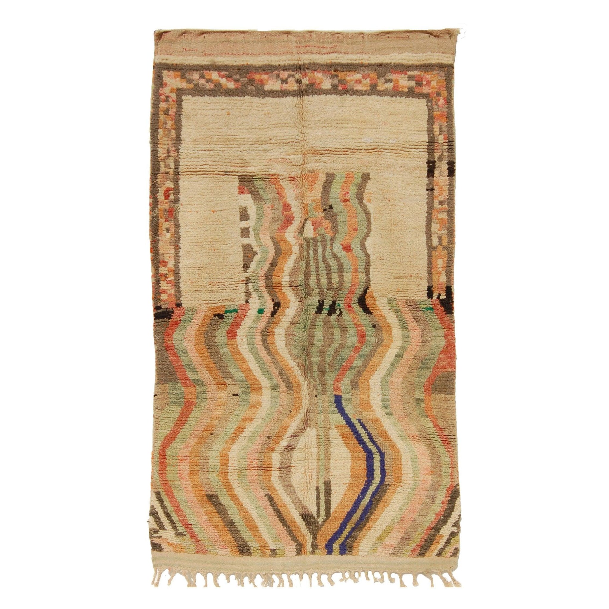 Vintage Moroccan Rug - Tales Morocco Collection Boujaad Rugs Of Morocco