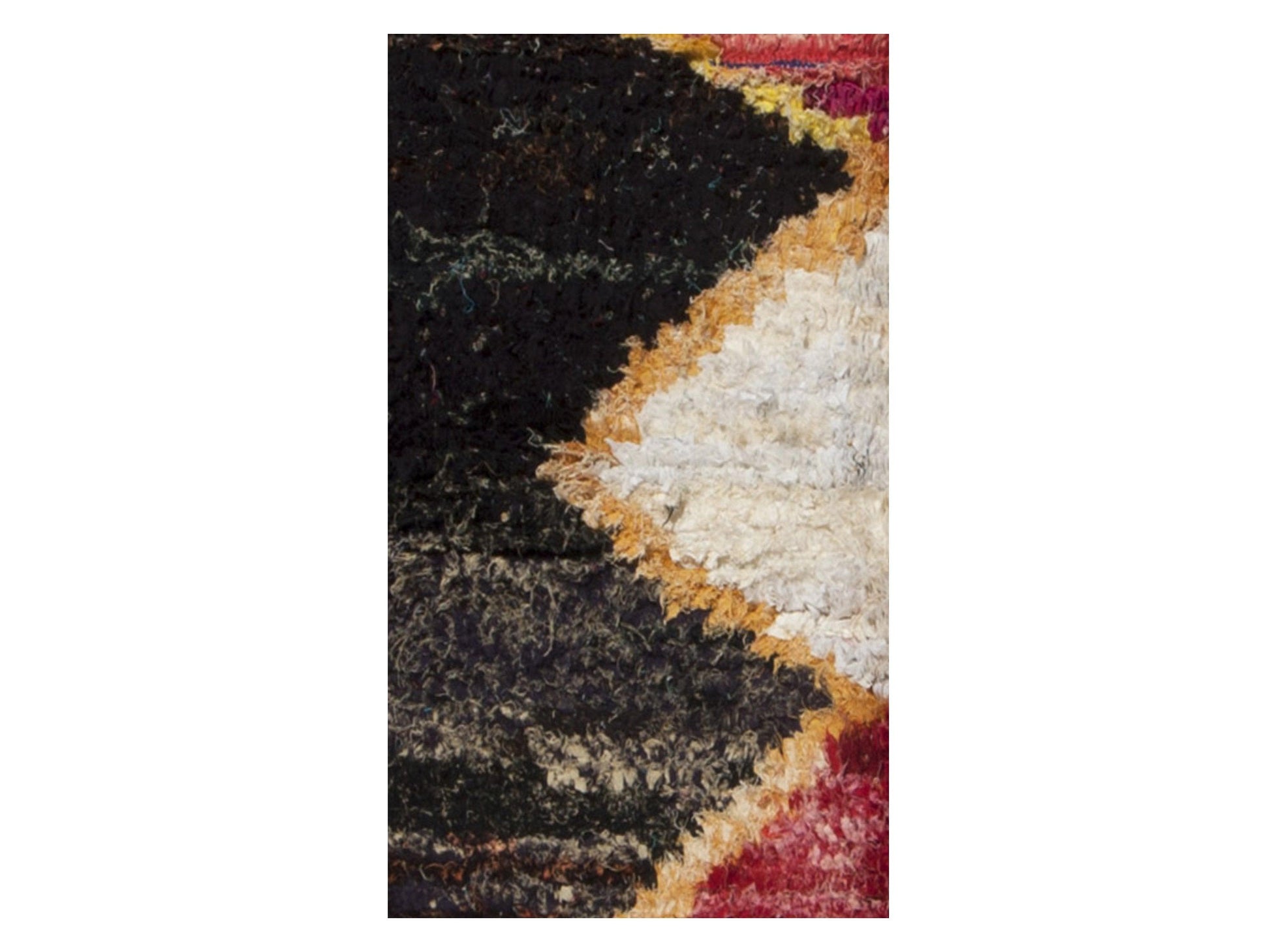 Vintage Moroccan Rug - Tamazight Morocco Collection Boucherouite Rugs Of Morocco