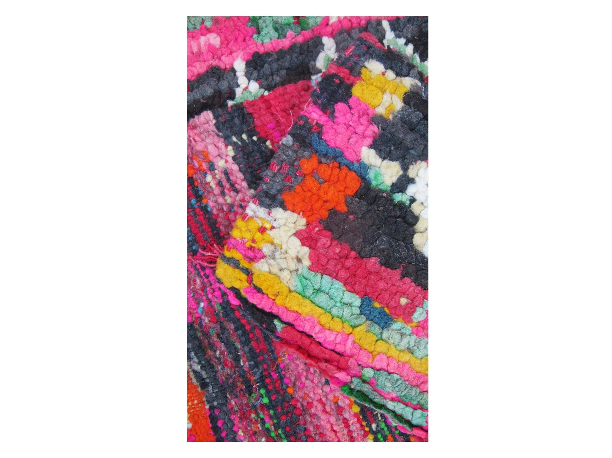 Vintage Moroccan Rug - Tamenzut Morocco Collection Boujaad Rugs Of Morocco
