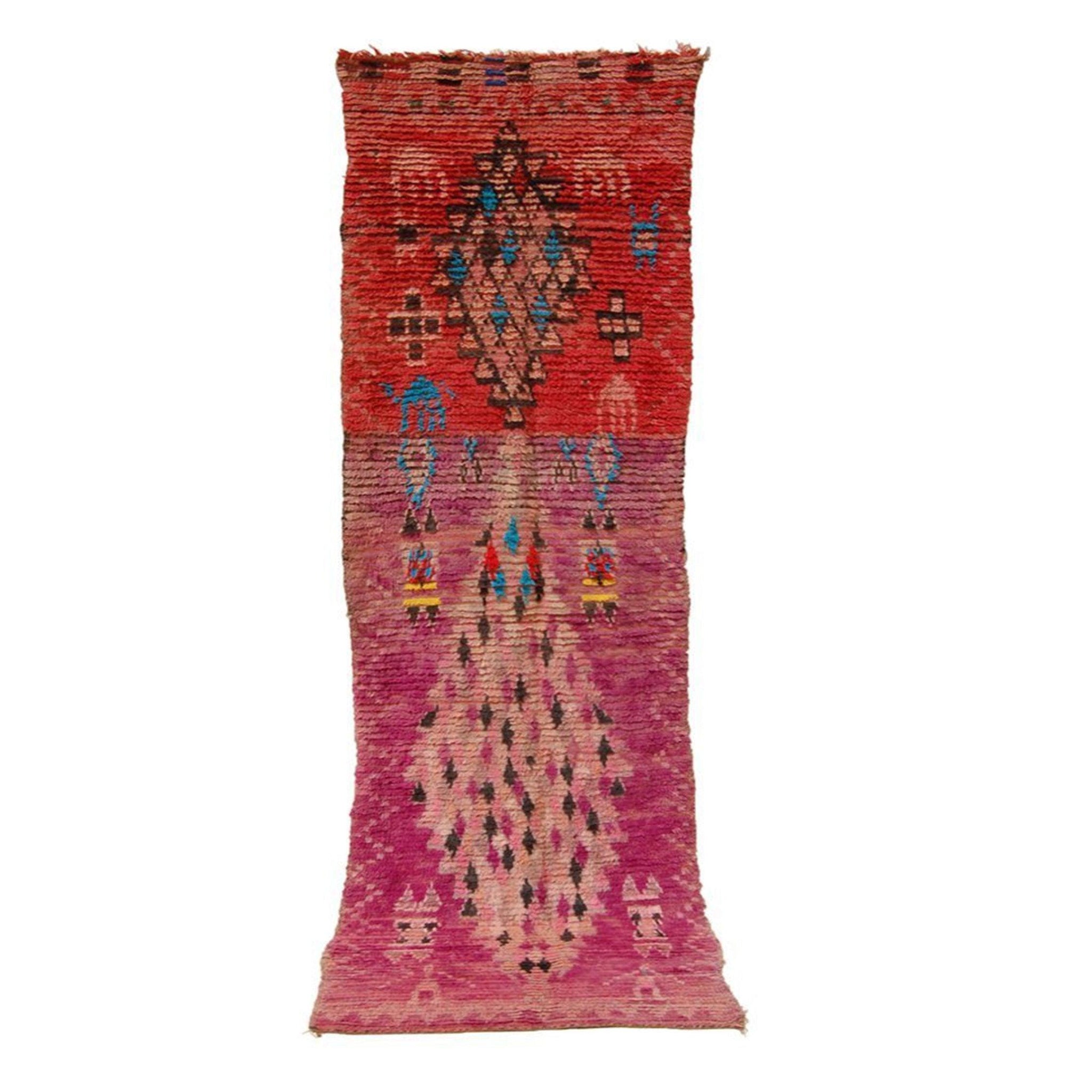 Vintage Moroccan Rug - Tamri Morocco Collection runners Rugs Of Morocco