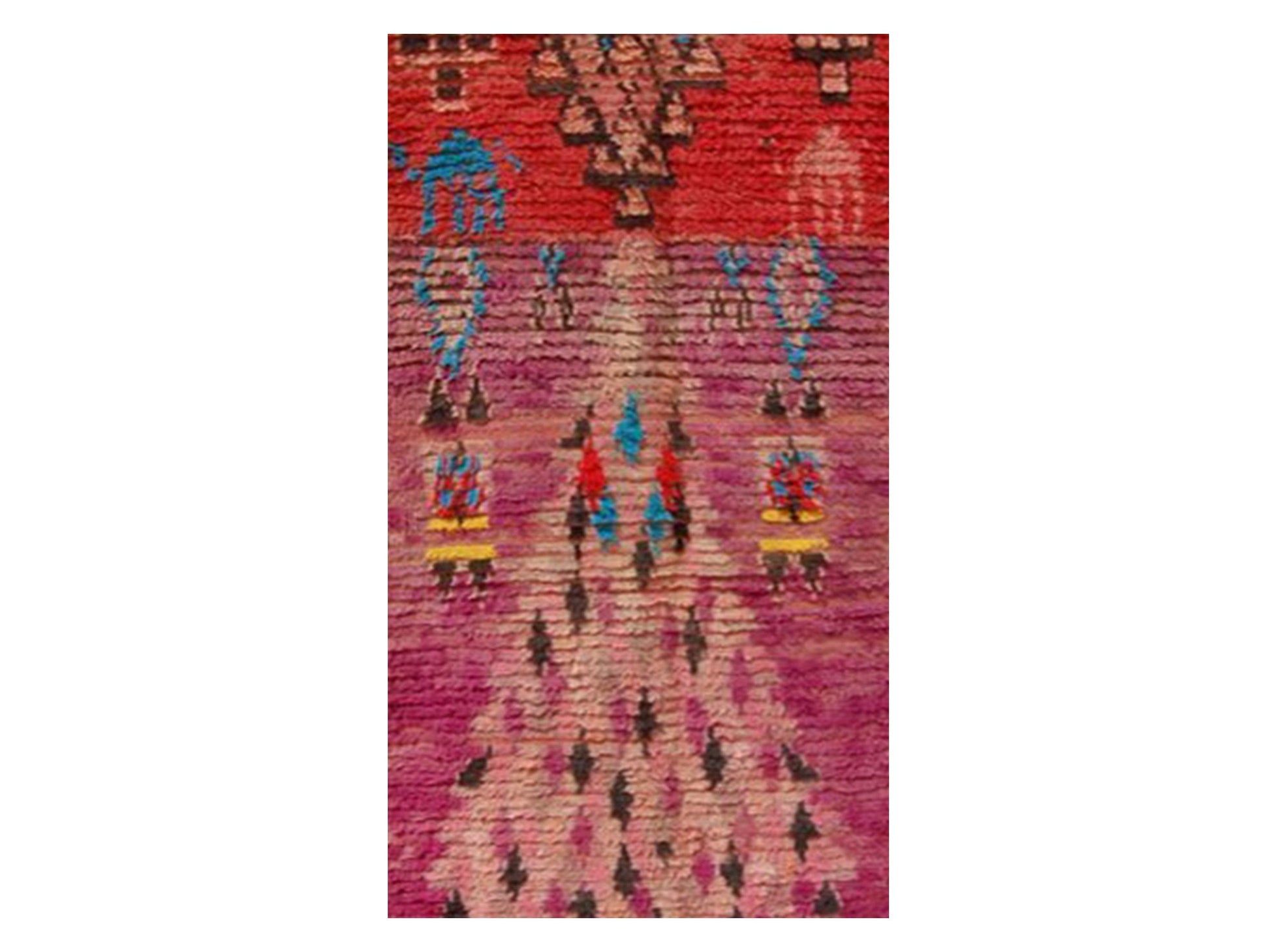 Vintage Moroccan Rug - Tamri Morocco Collection runners Rugs Of Morocco