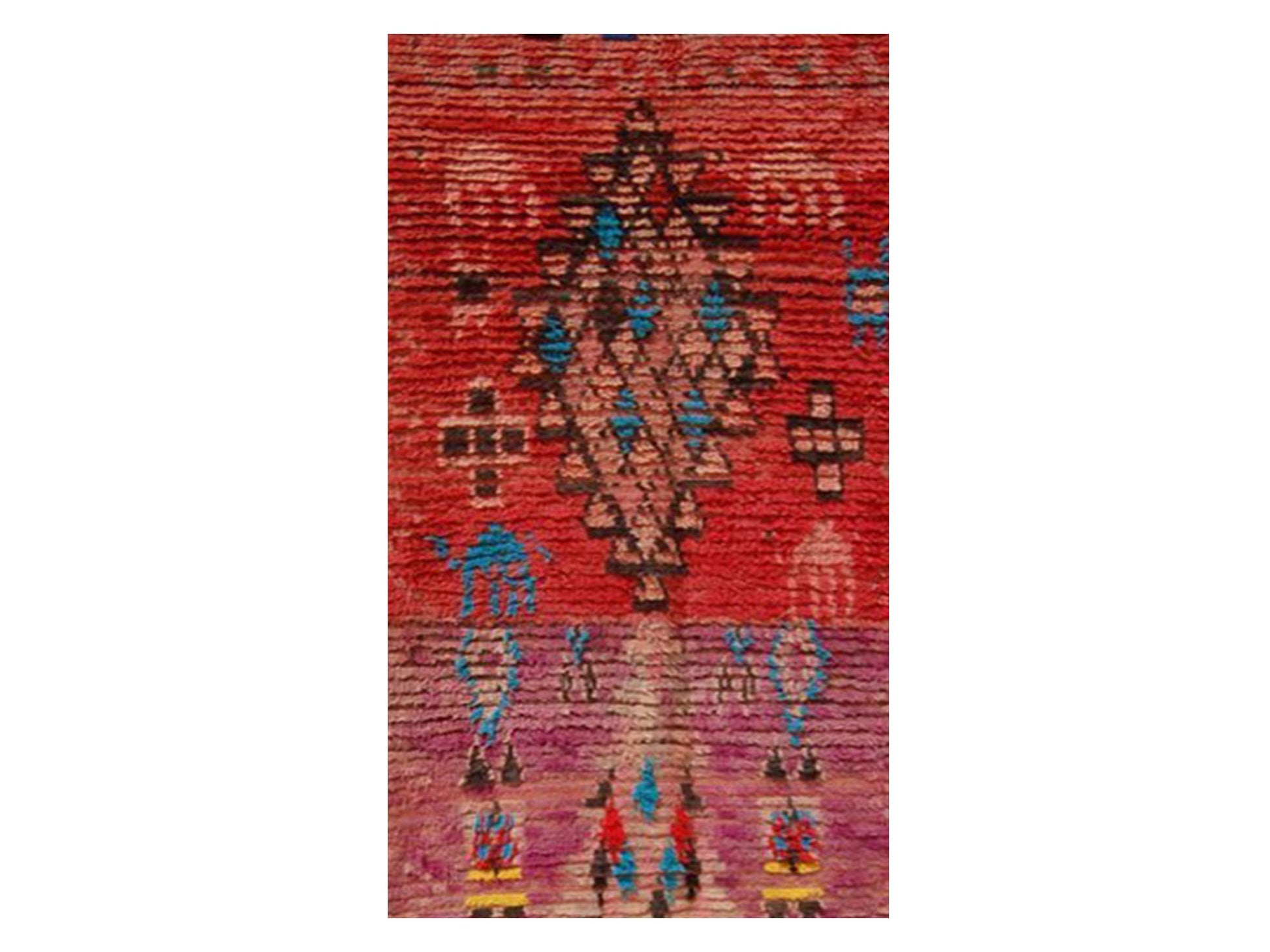 Vintage Moroccan Rug - Tamri Morocco Collection runners Rugs Of Morocco