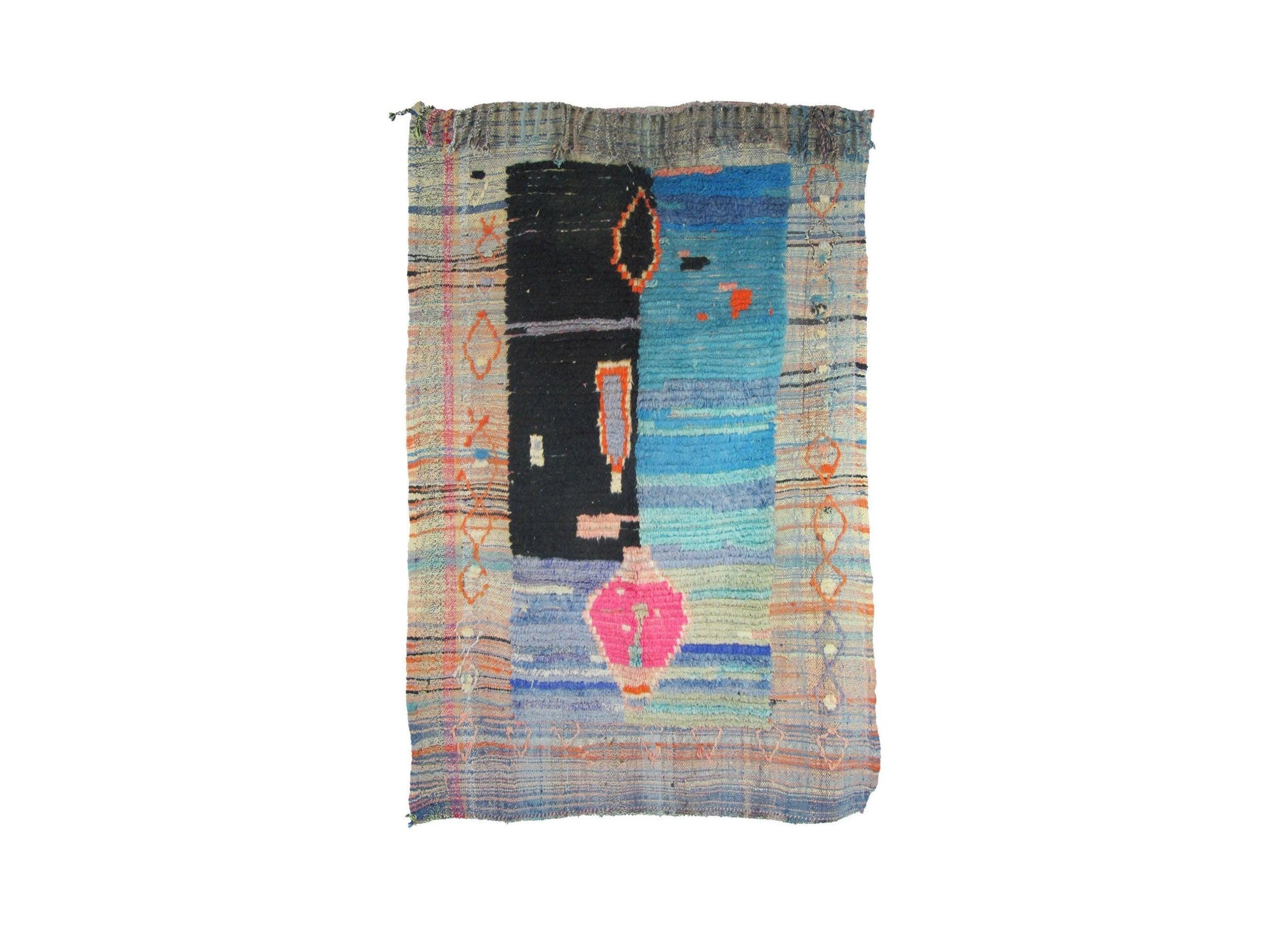 Vintage Moroccan Rug - Tanamart Morocco Collection Boujaad Rugs Of Morocco